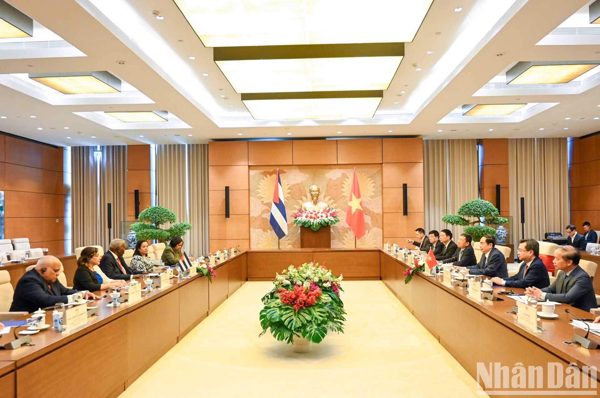 Escena del encuentro.