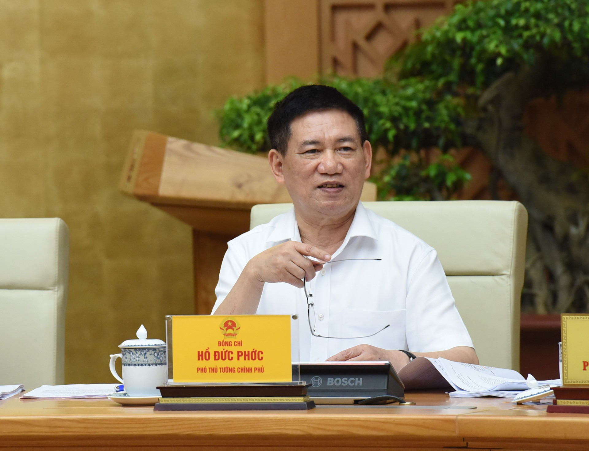 El viceprimer ministro Ho Duc Phoc.