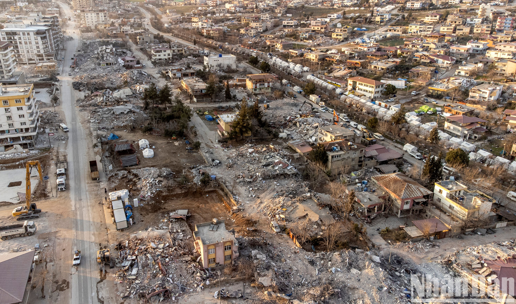 [Foto] Vista panorámica de la devastación por el terremoto en Turquía 