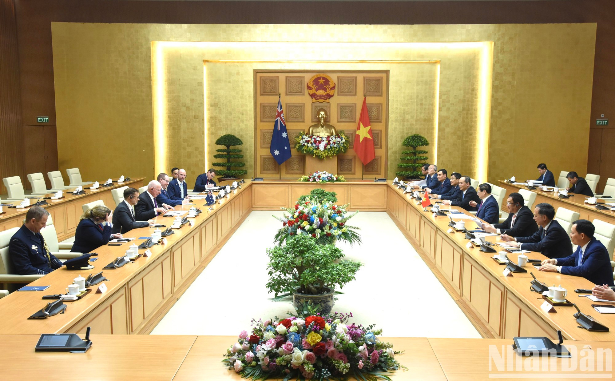 Vista de la reunión.