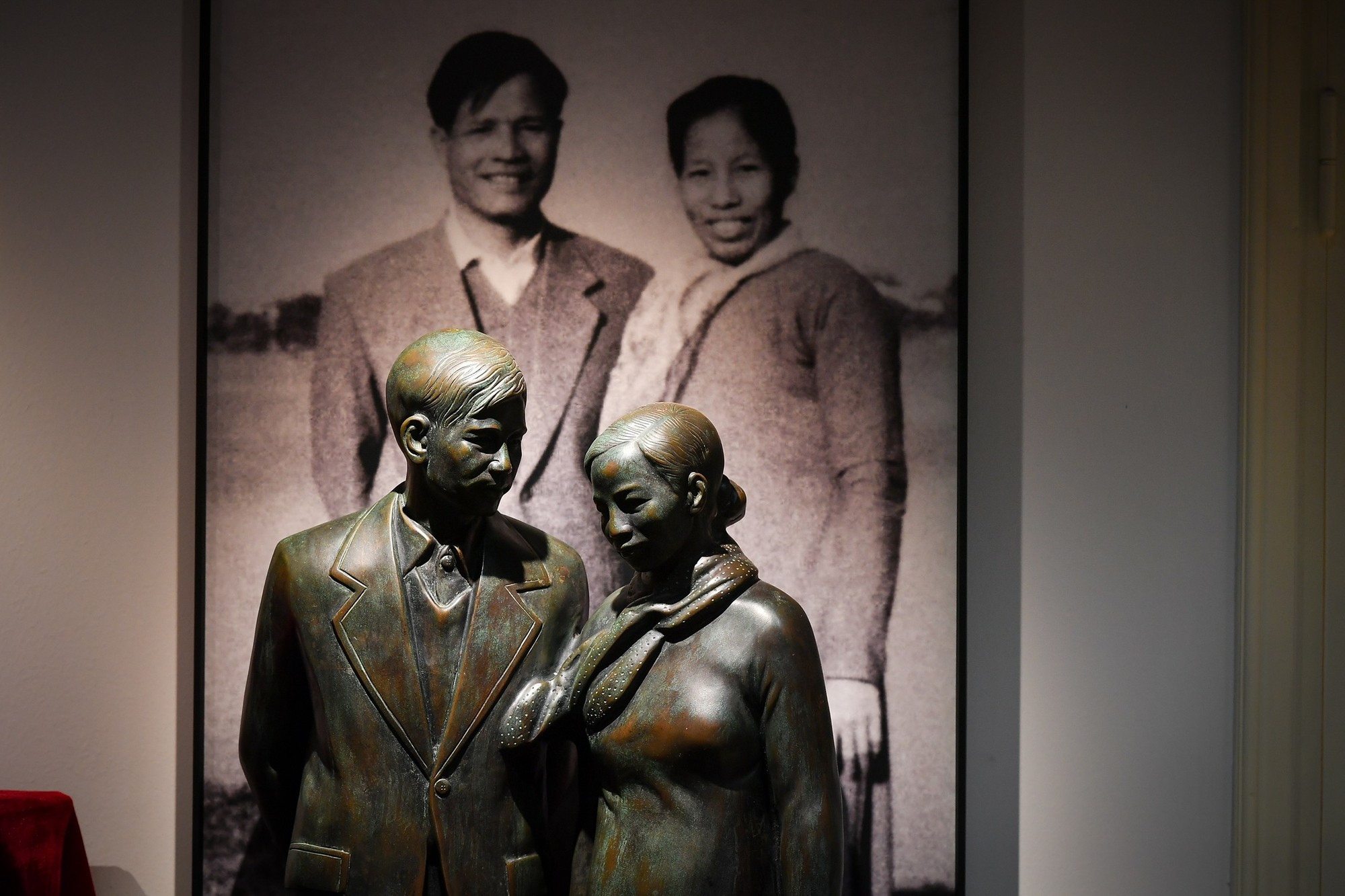 Un espacio donde se presentan imágenes del General y su familia.