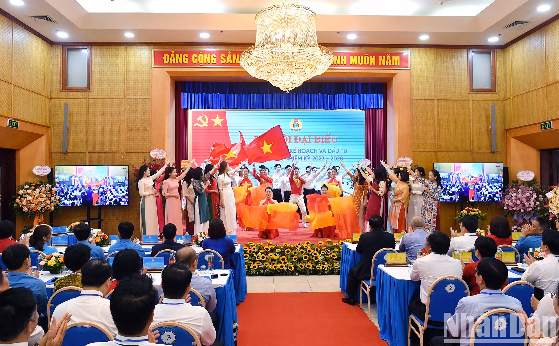 [Foto] Celebran en Hanói Congreso de Sindicato de Ministerio de Planificación e Inversión