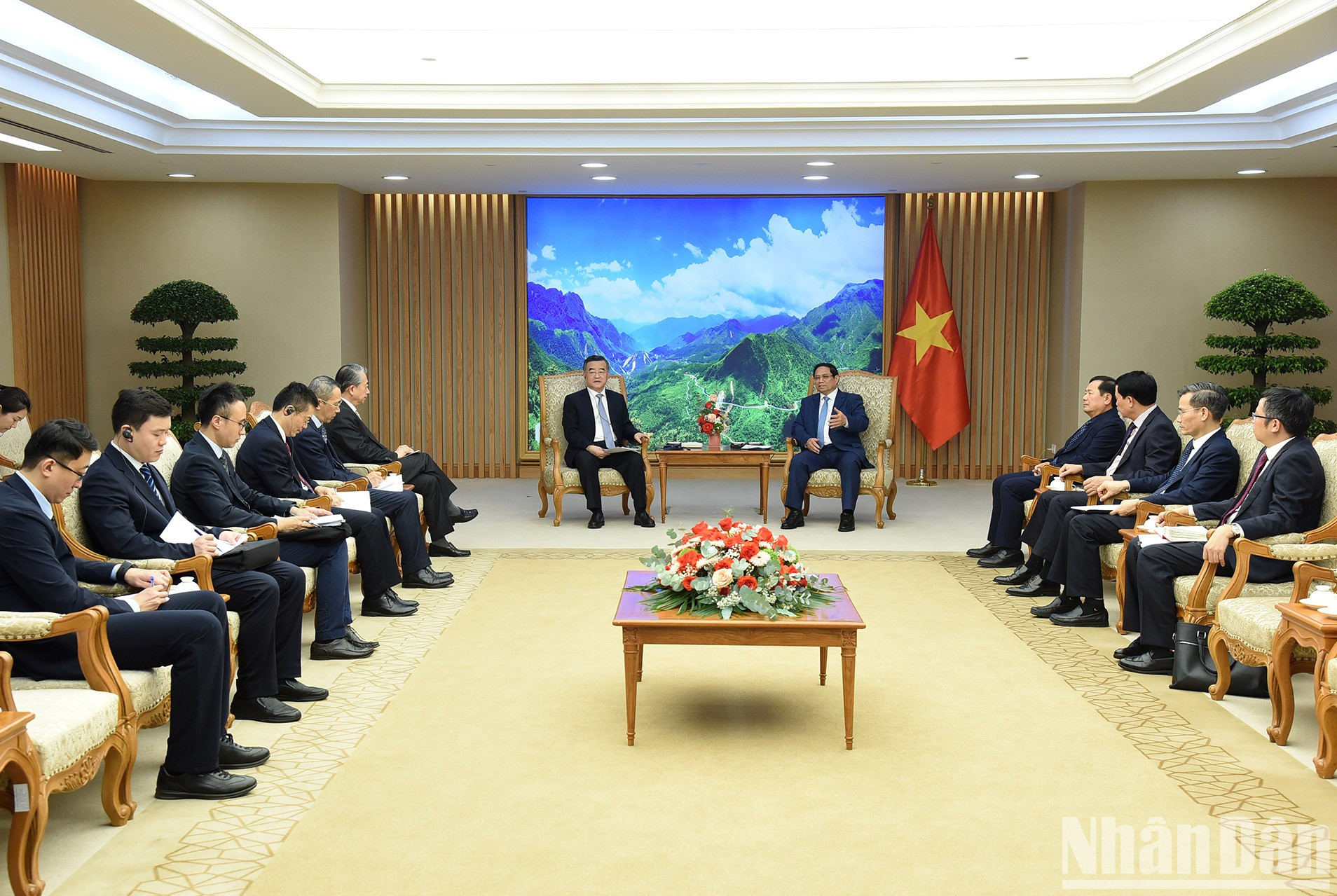 Escena de la recepción. Escena de la recepción.