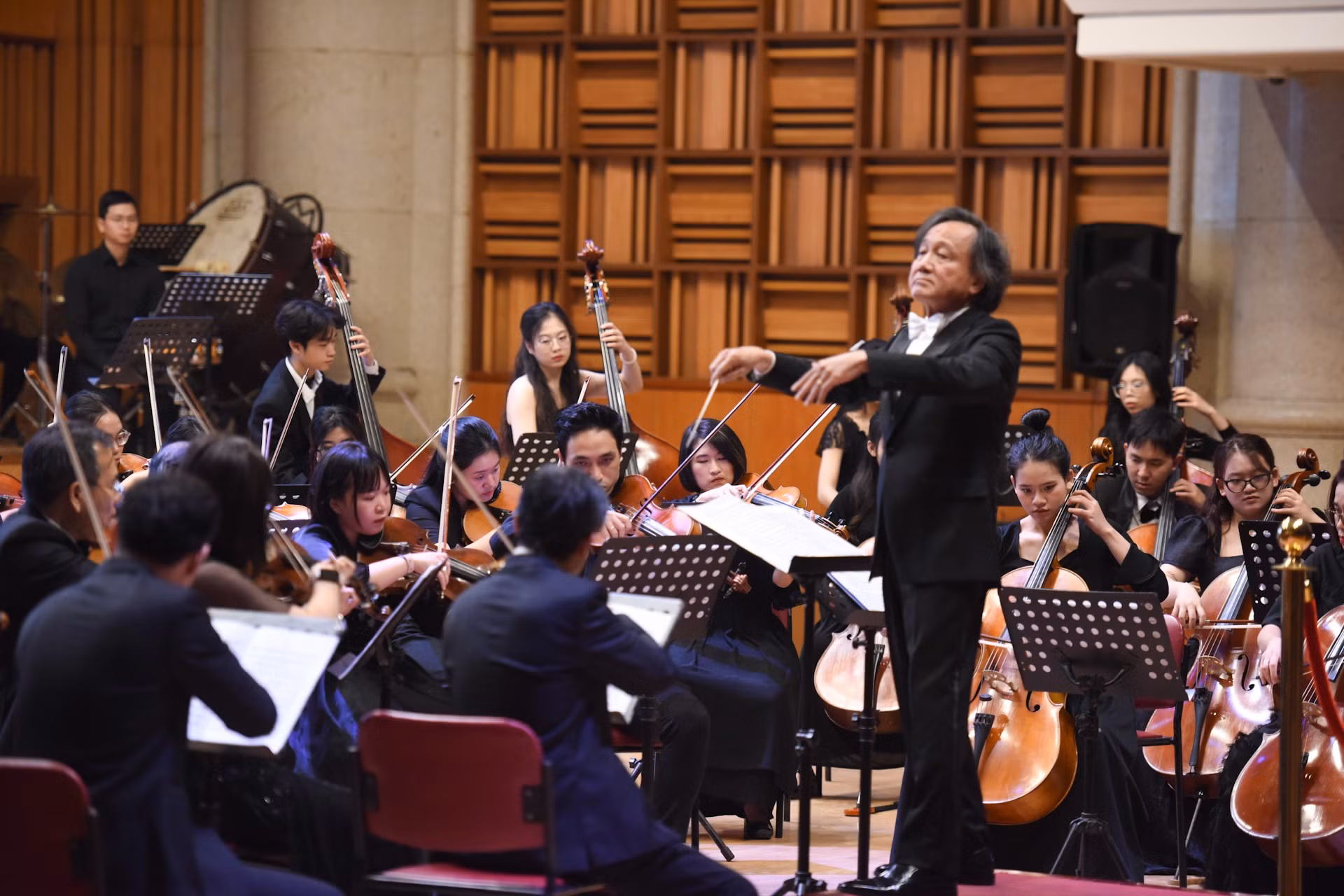 Artista meritorio y director Tran Vuong Thach.