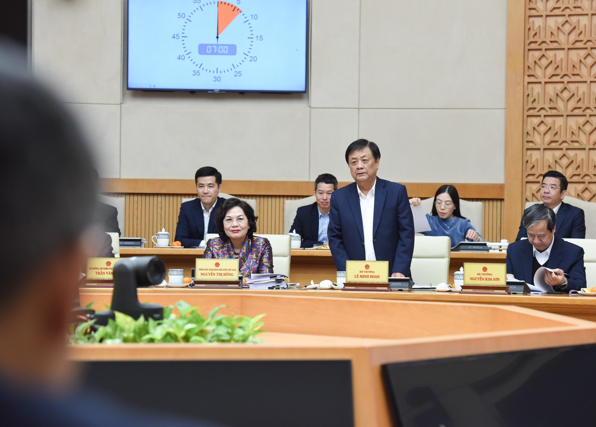 El ministro de Agricultura y Desarrollo Rural, Le Minh Hoan. El ministro de Agricultura y Desarrollo Rural, Le Minh Hoan.