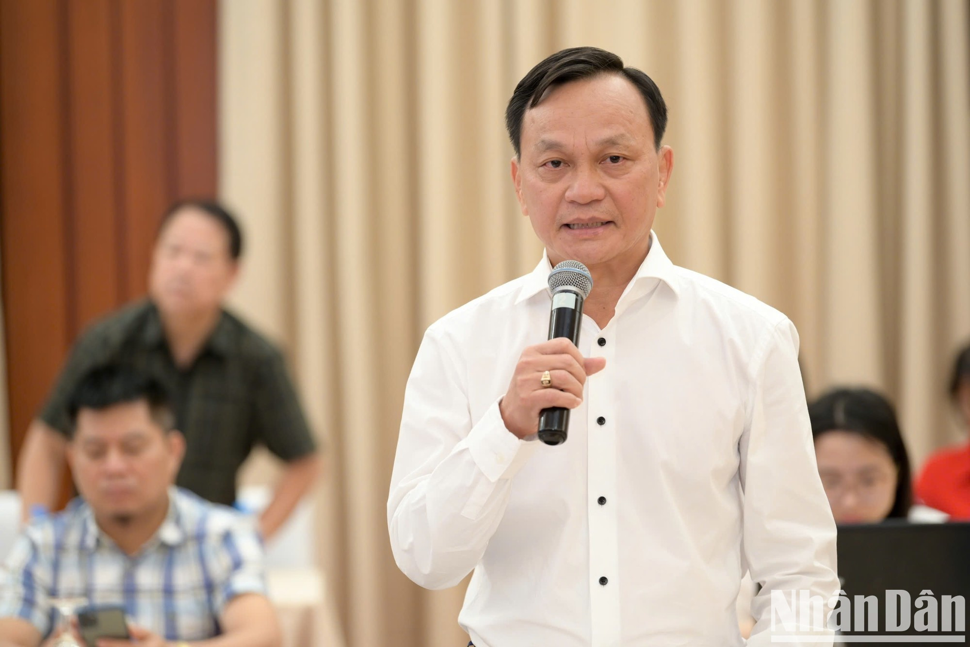 Nguyen Thanh Phuc, director de Relaciones Exteriores de la compañía cervecera Heineken Vietnam. Nguyen Thanh Phuc, director de Relaciones Exteriores de la compañía cervecera Heineken Vietnam.