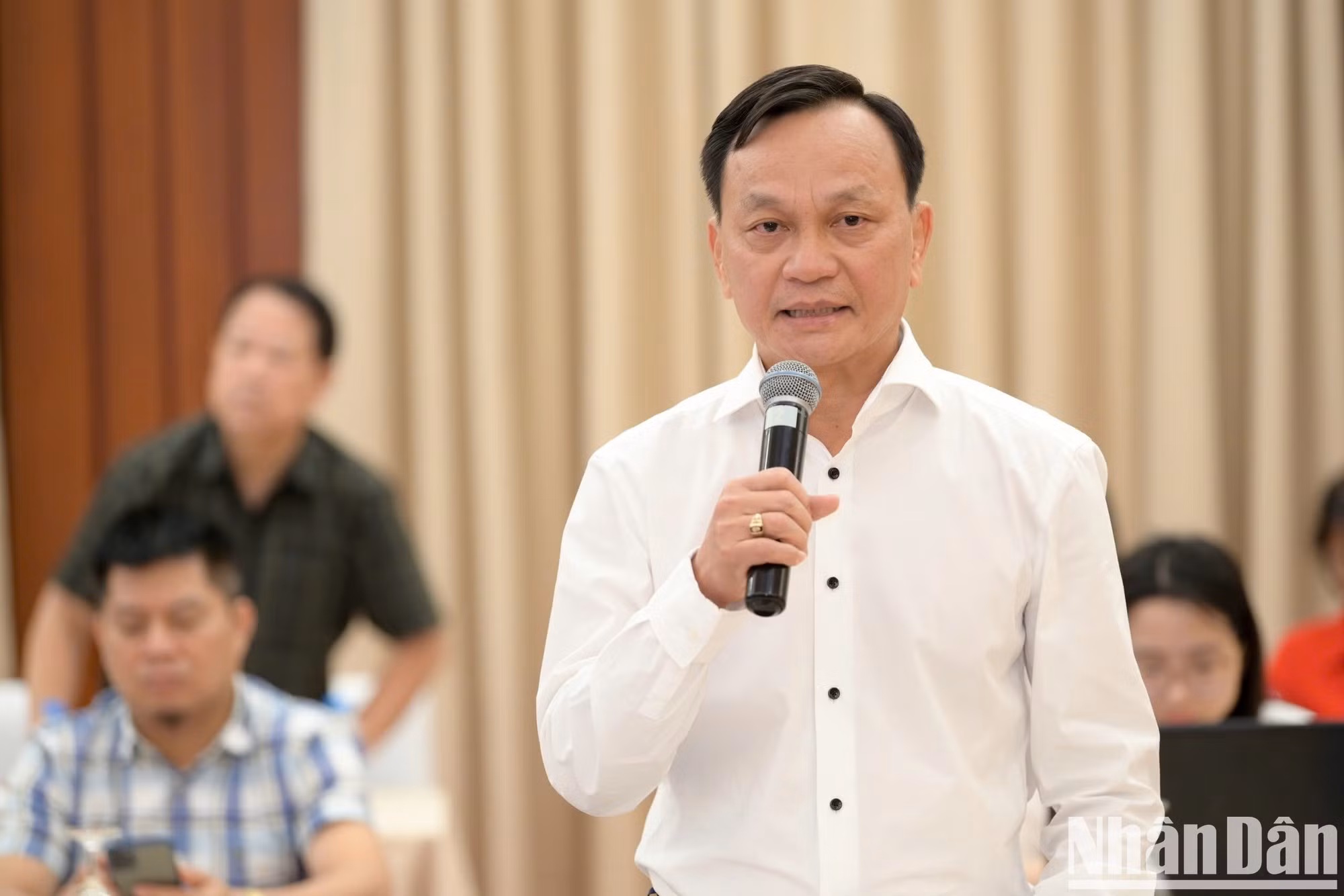 Nguyen Thanh Phuc, director de Relaciones Exteriores de la compañía cervecera Heineken Vietnam. Nguyen Thanh Phuc, director de Relaciones Exteriores de la compañía cervecera Heineken Vietnam.