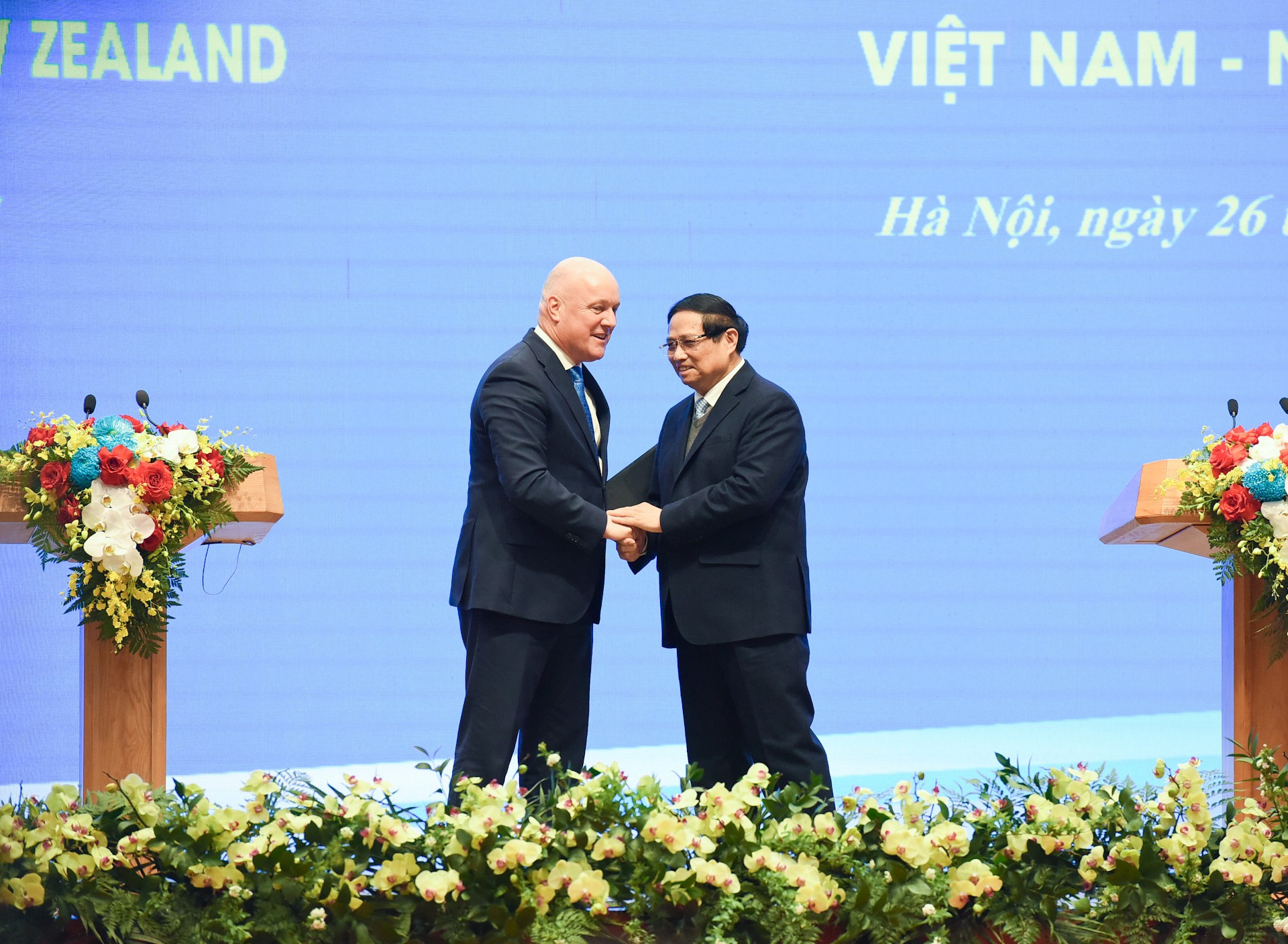 El premier neozelandés, Christopher Luxon, afirma que Nueva Zelanda se está acercando a Vietnam y la Asean y desea promover los lazos entre los dos pueblos.