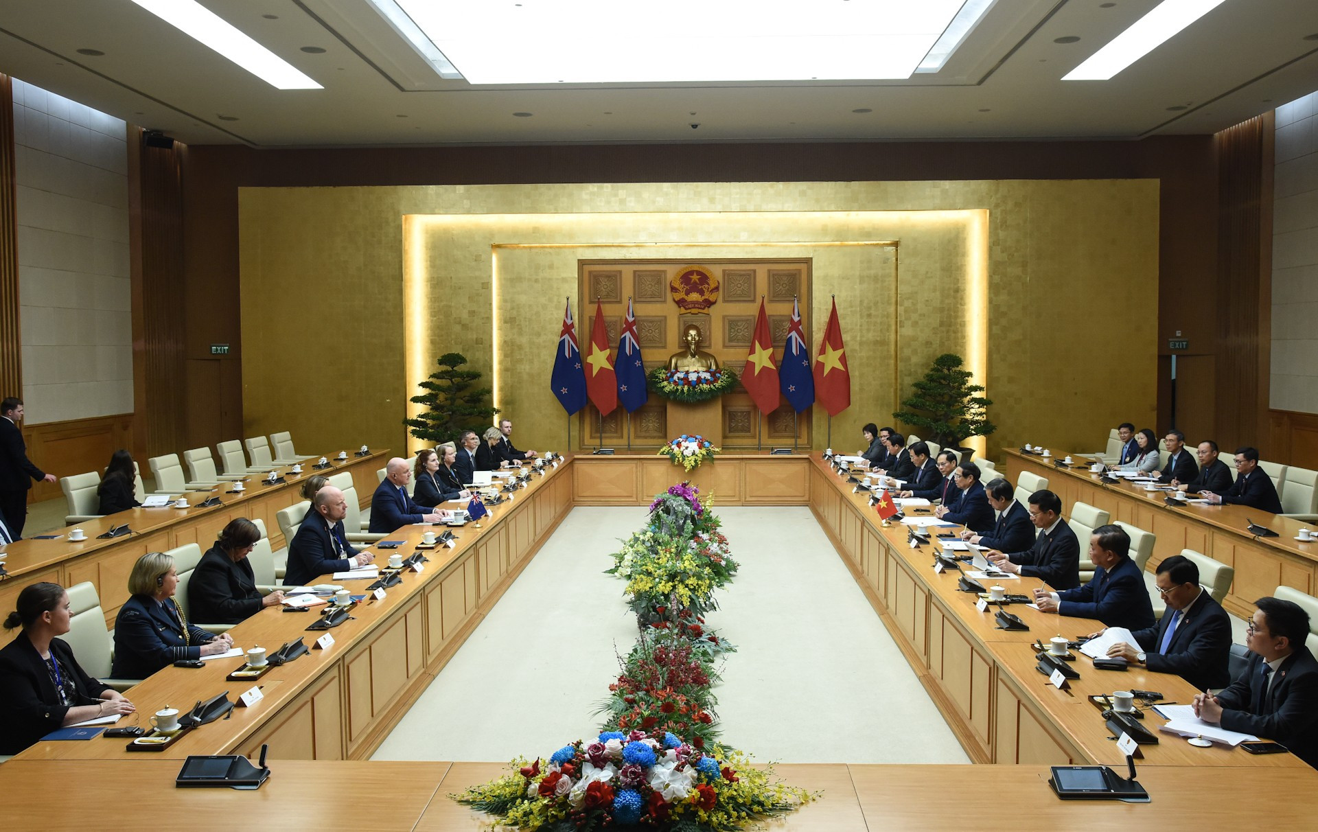 Escena de la reunión.