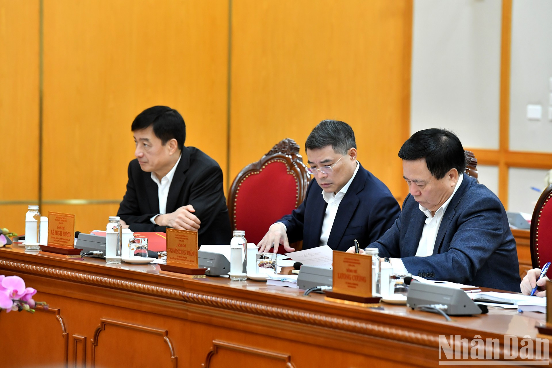 Los miembros del Comité Directivo Nacional.