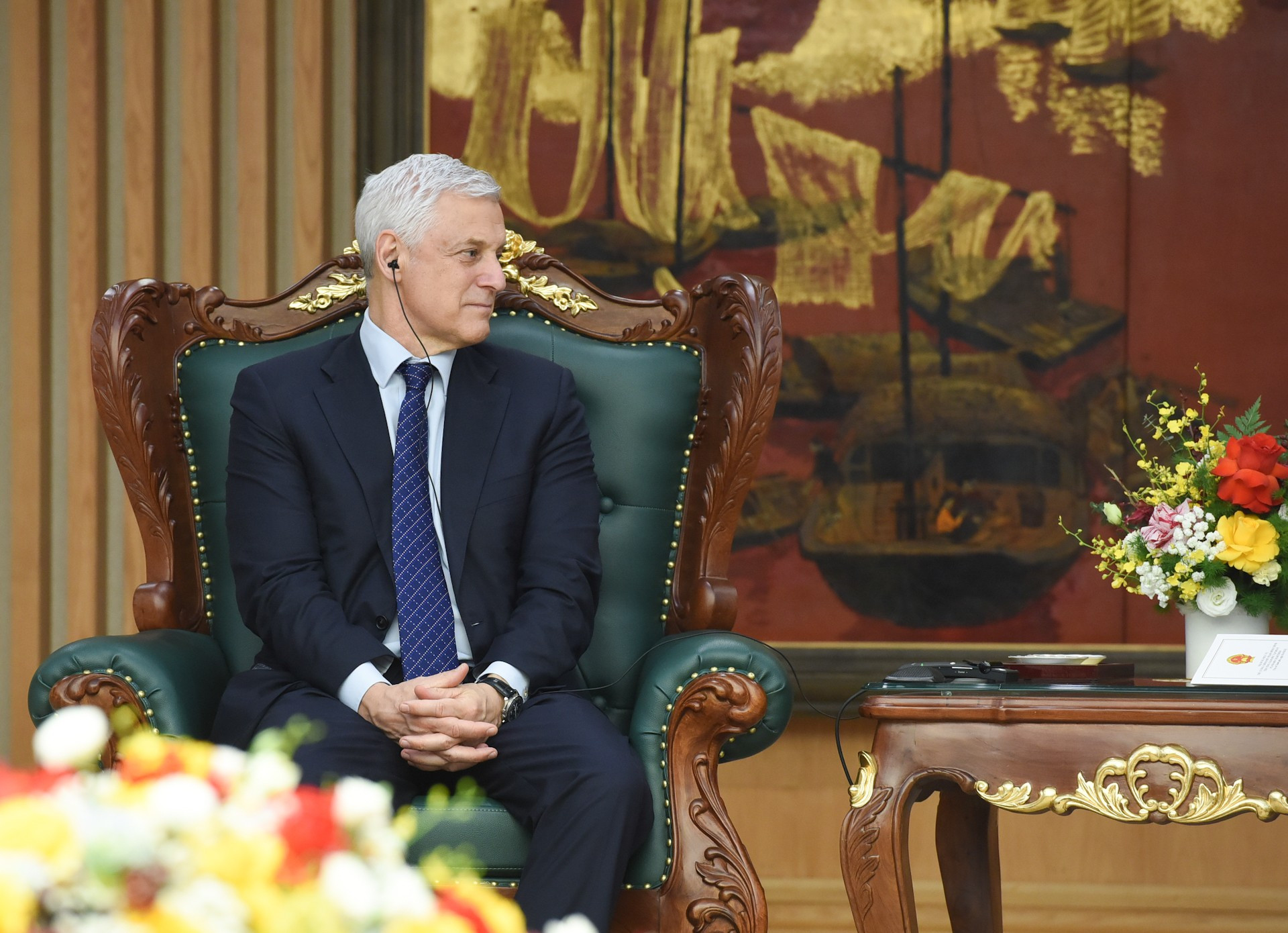 Bill Winters, director ejecutivo de Standard Group, interviene en la cita. Bill Winters, director ejecutivo de Standard Group, interviene en la cita.