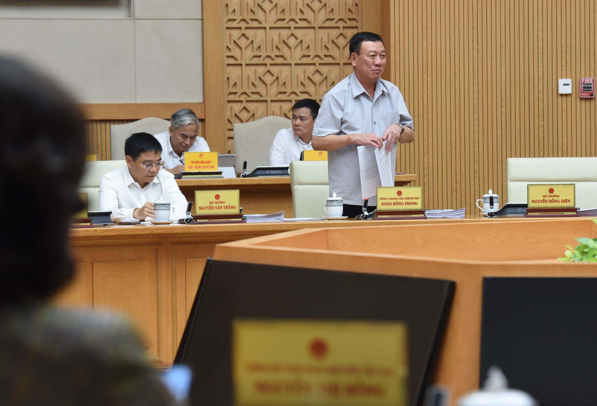 El inspector general del Gobierno, Doan Hong Phong.