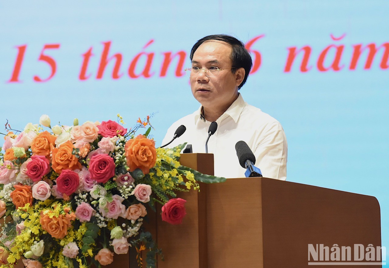 El viceministro de Construcción Nguyen Van Sinh.