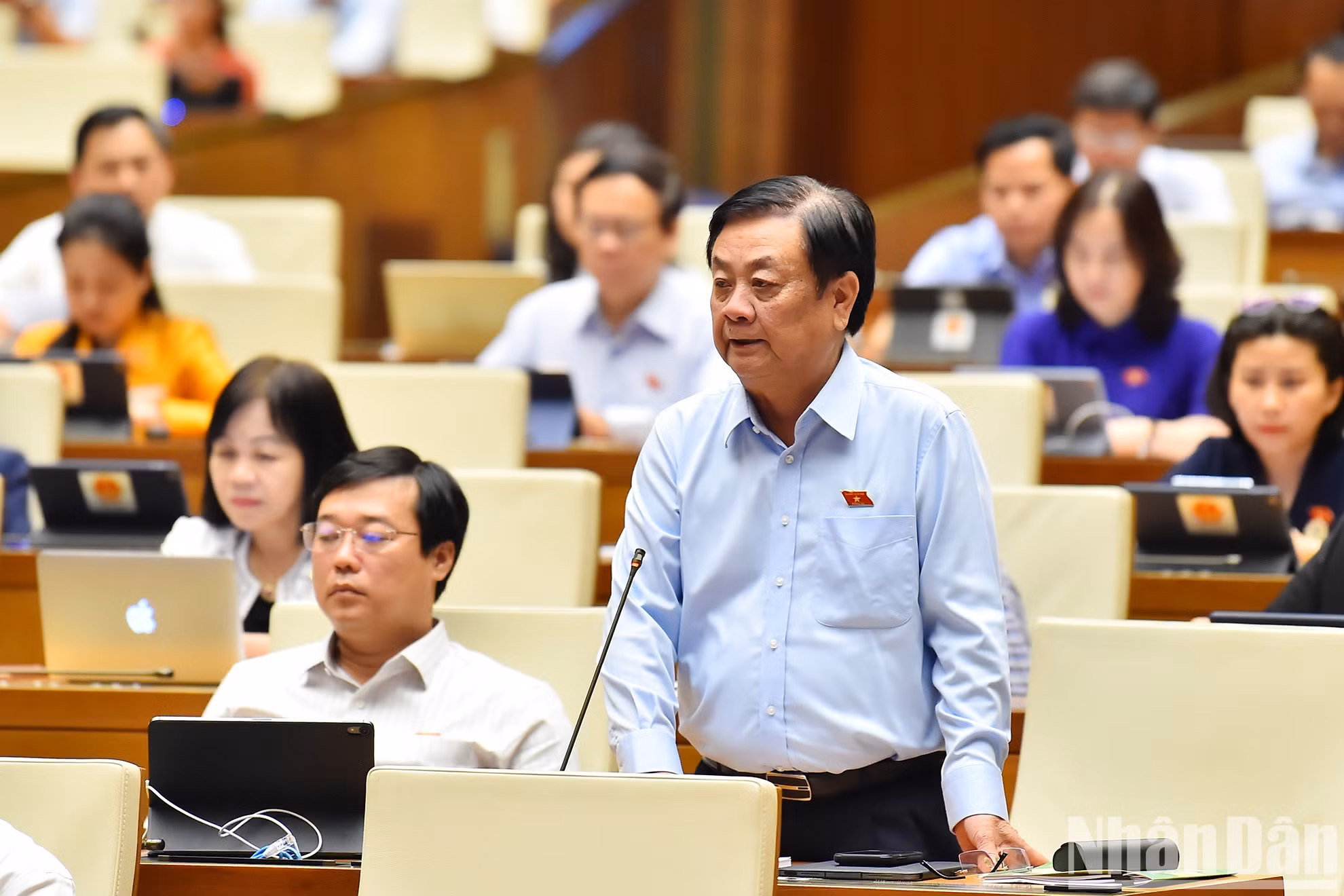El ministro de Agricultura y Desarrollo Rural, Le Minh Hoan.