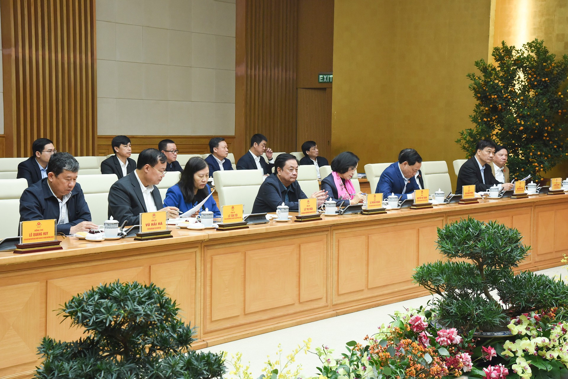 Asistentes a la conferencia. Asistentes a la conferencia.