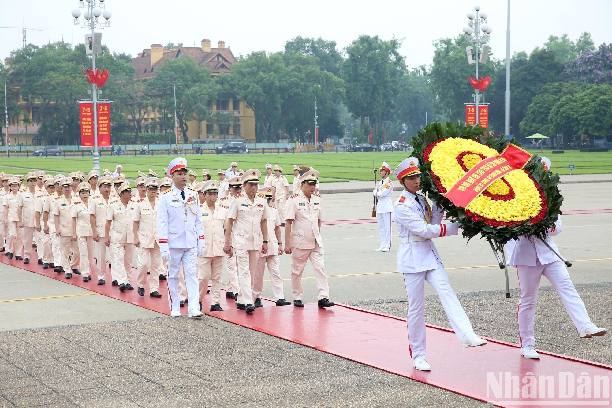 La delegación del Ministerio de Seguridad Pública.