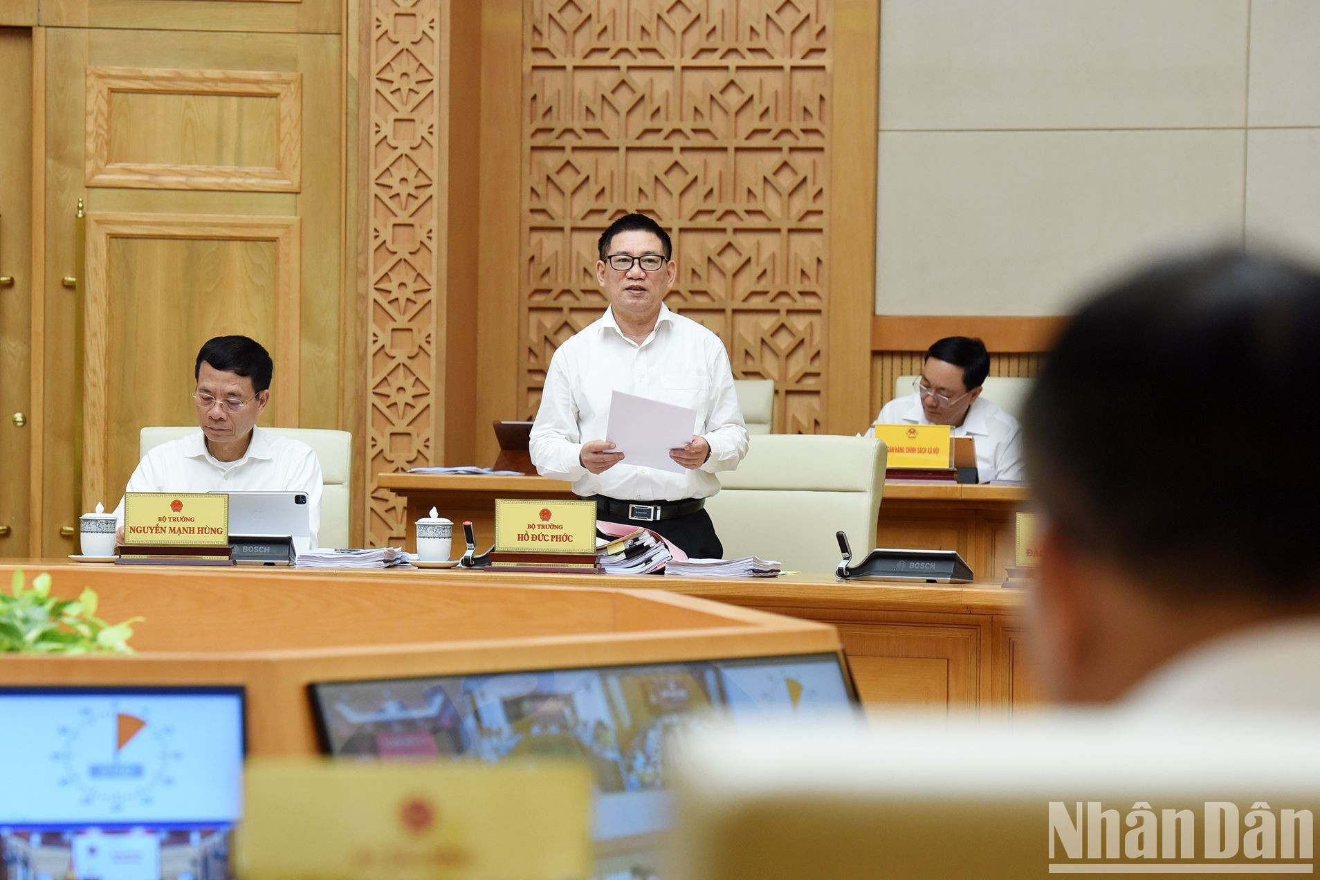 El ministerio de Finanzas, Ho Duc Phoc.