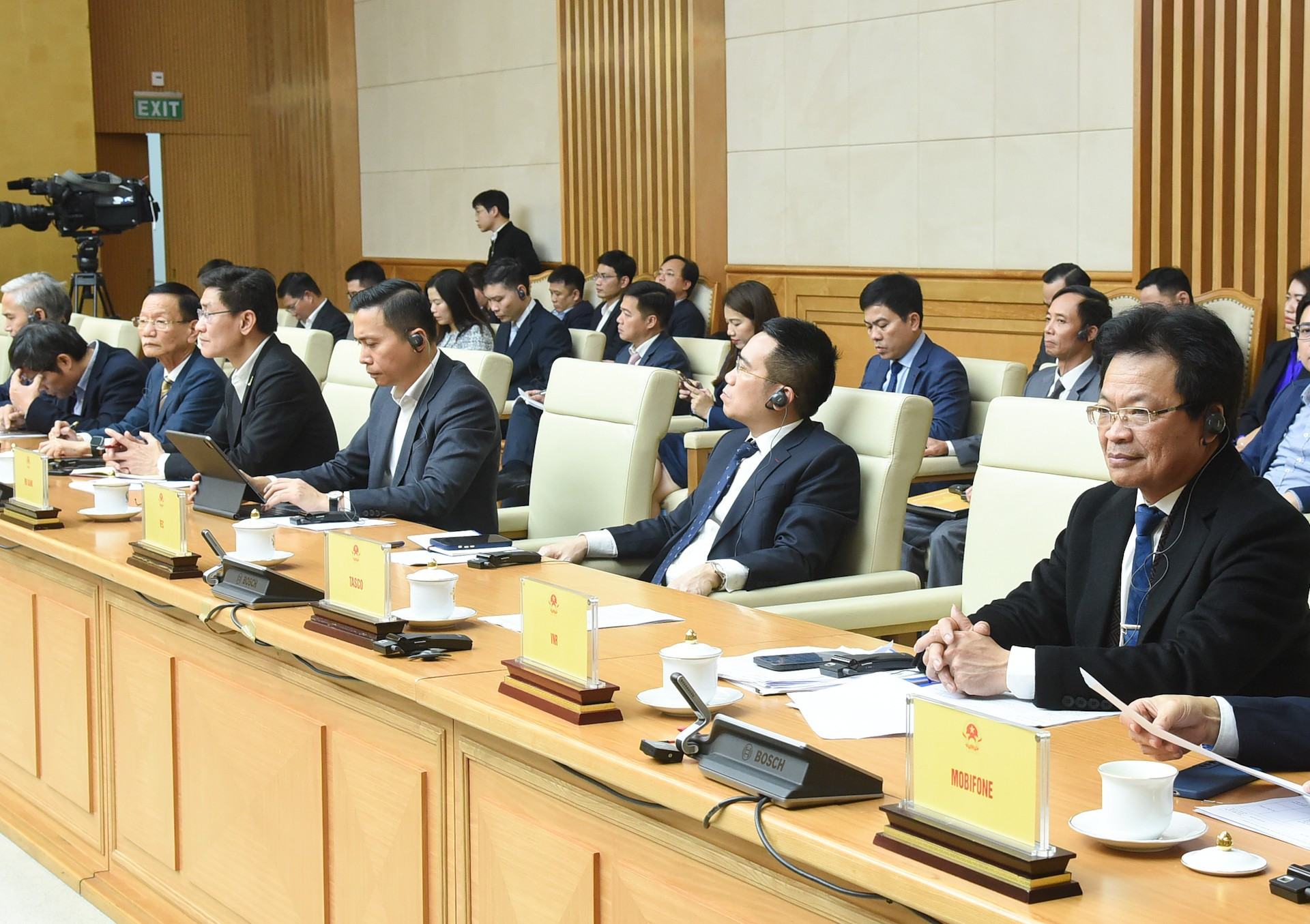 Las empresas vietnamitas que asisten al encuentro. Las empresas vietnamitas que asisten al encuentro.