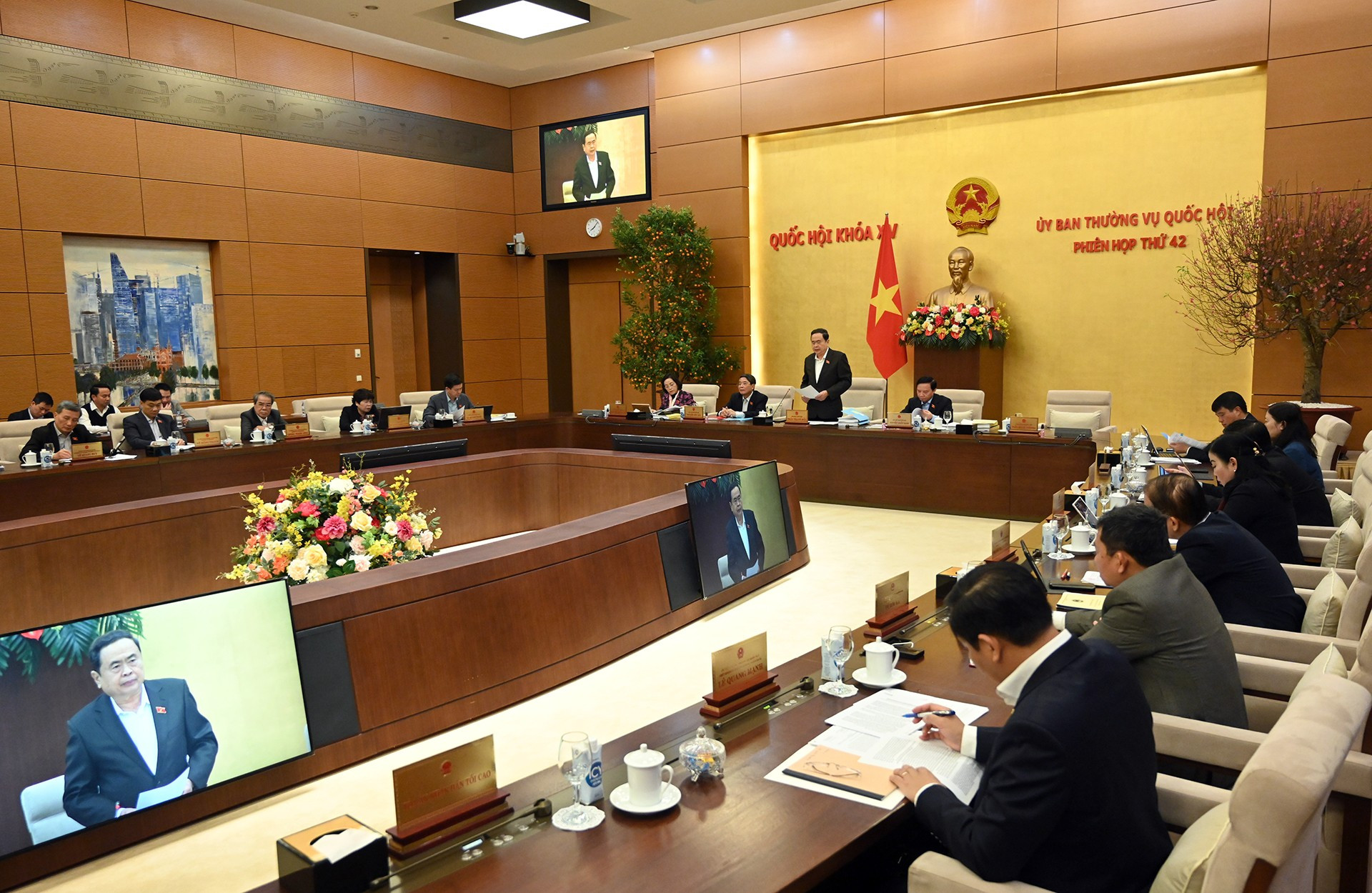 Vista de la conferencia. Vista de la conferencia.