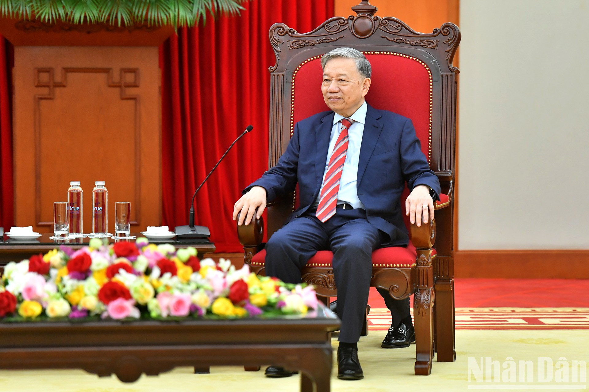 El secretario general del PCV, To Lam.