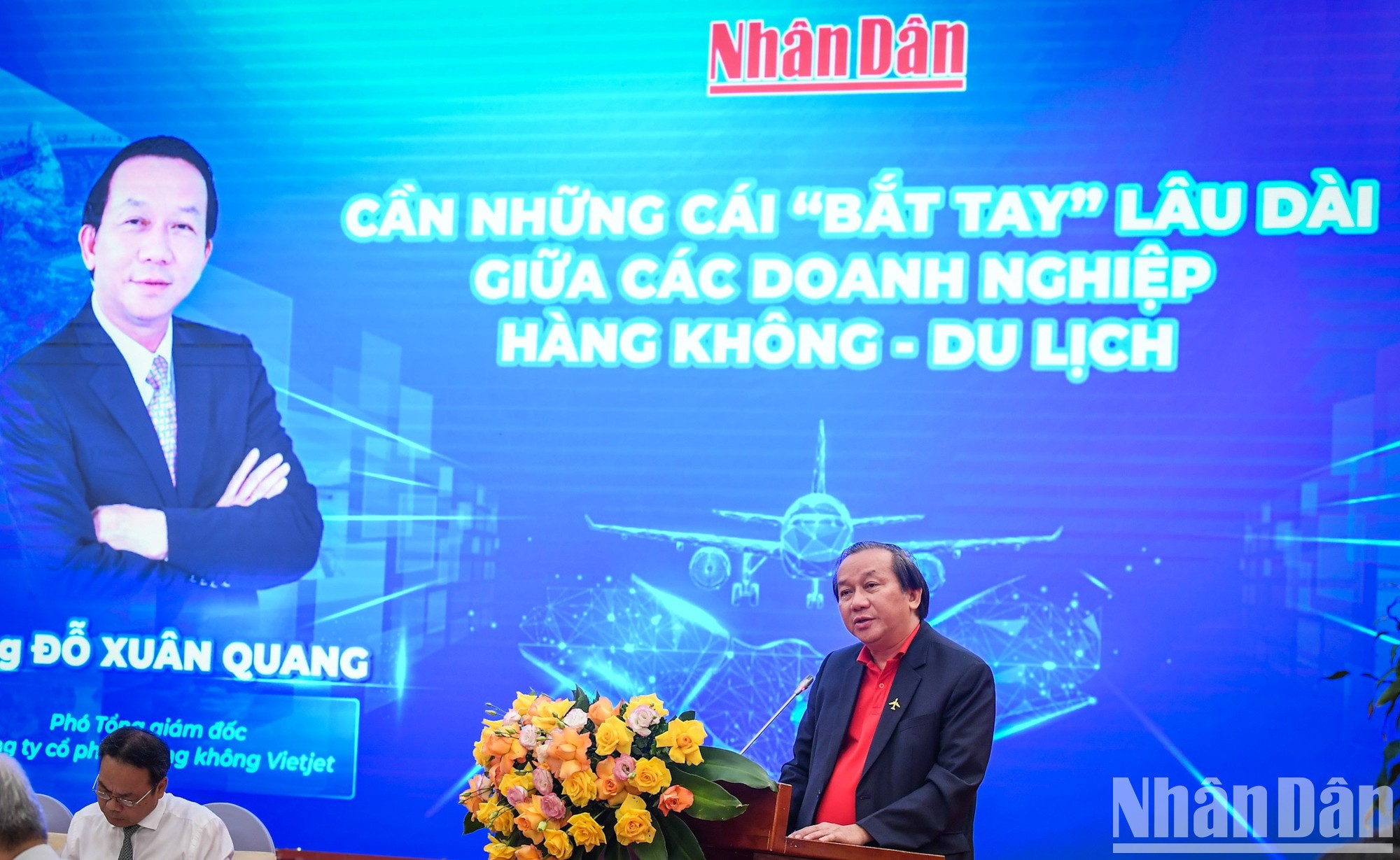 El director adjunto de la empresa de aviación Vietjet, Do Xuan Quang. El director adjunto de la empresa de aviación Vietjet, Do Xuan Quang.