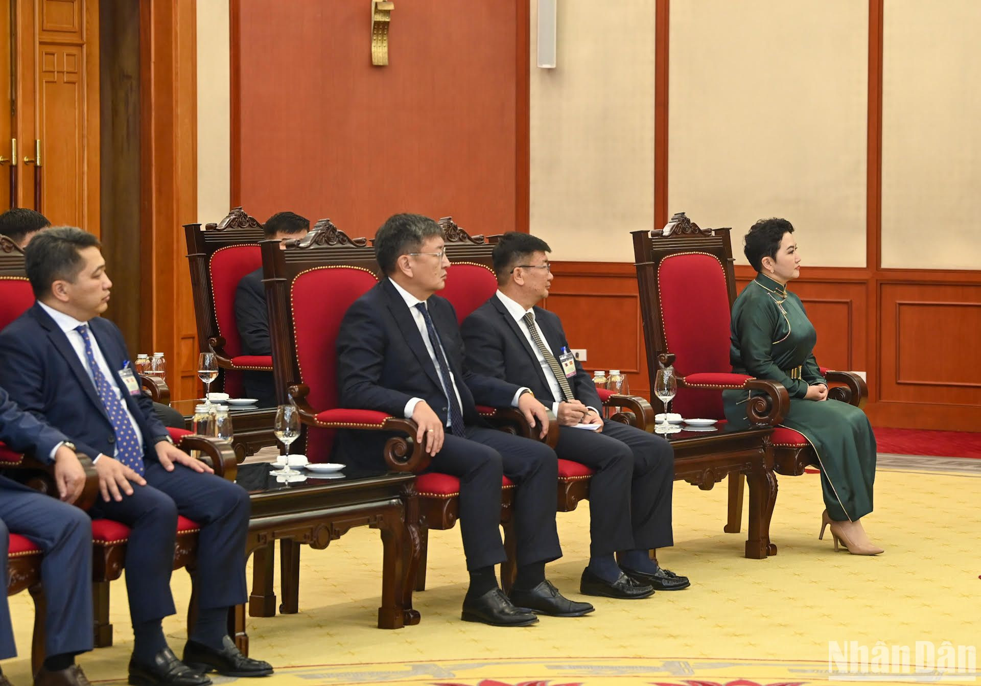 La delegación de Mongolia. La delegación de Mongolia.