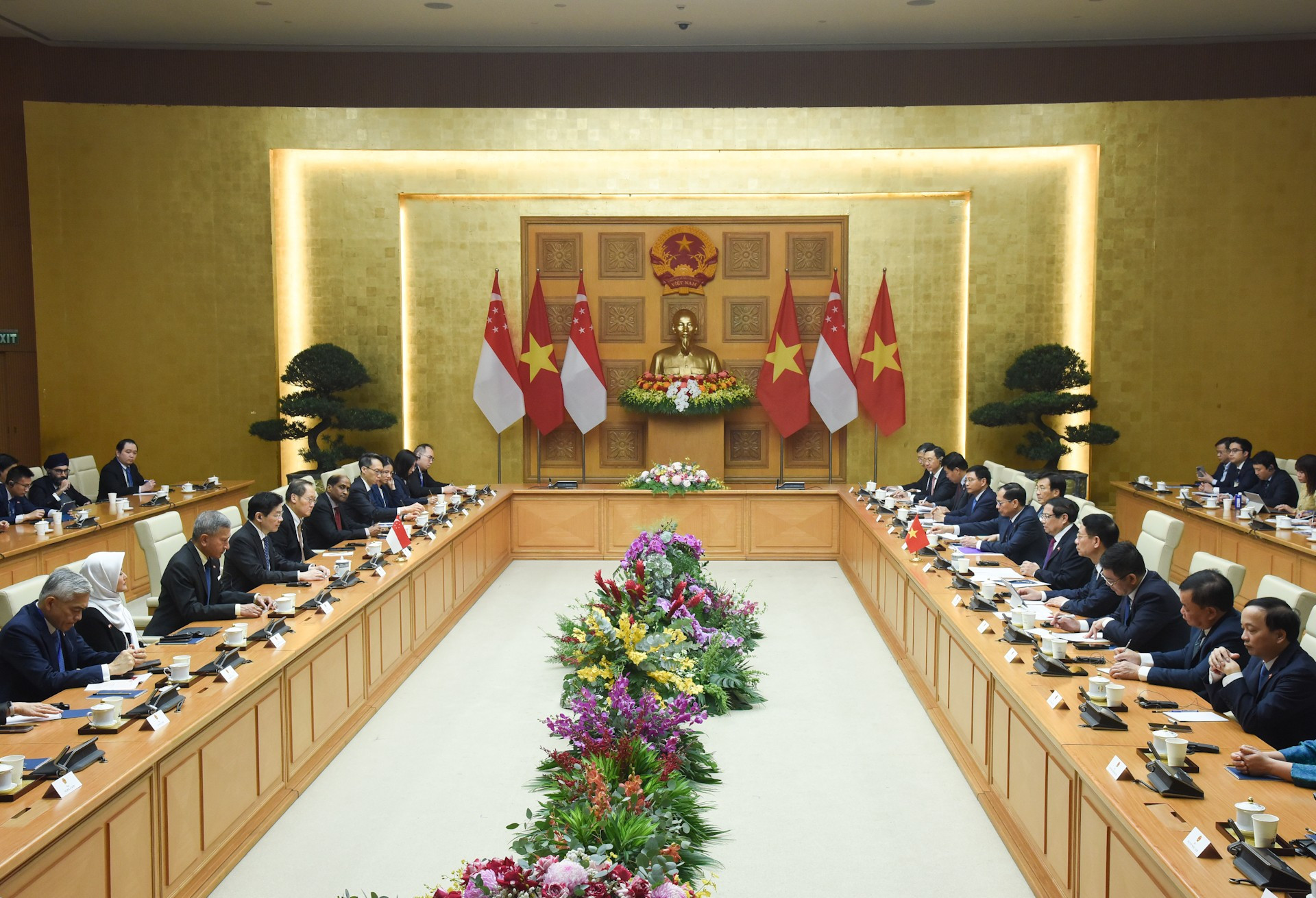 Vista del encuentro.