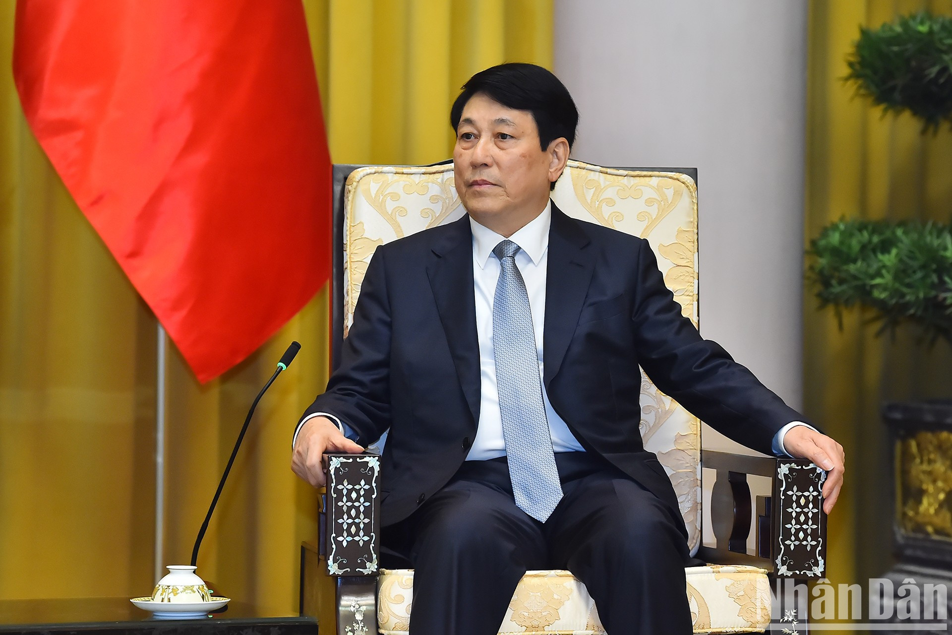 El presidente de Vietnam, Luong Cuong. El presidente de Vietnam, Luong Cuong.