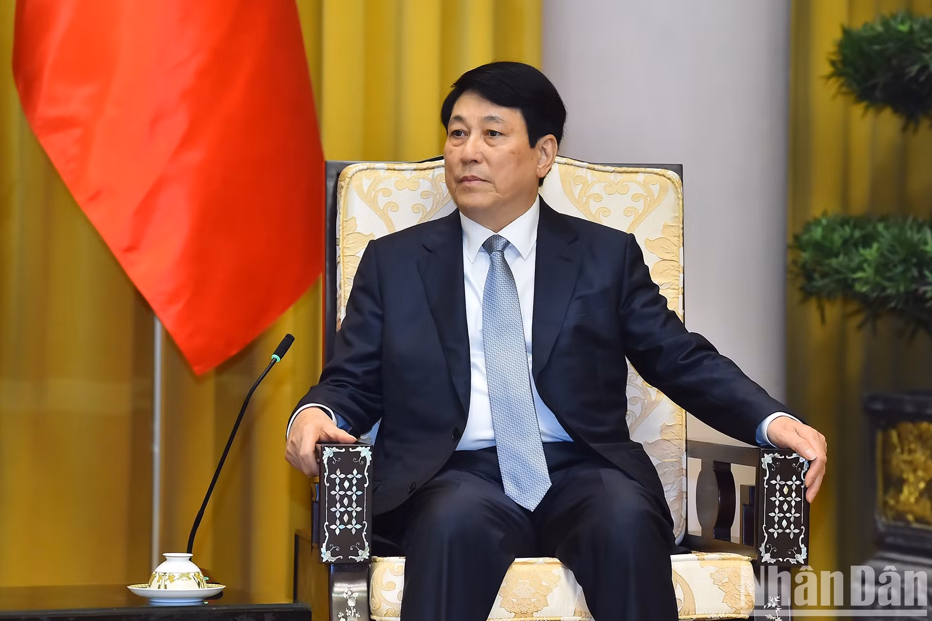 El presidente de Vietnam, Luong Cuong.