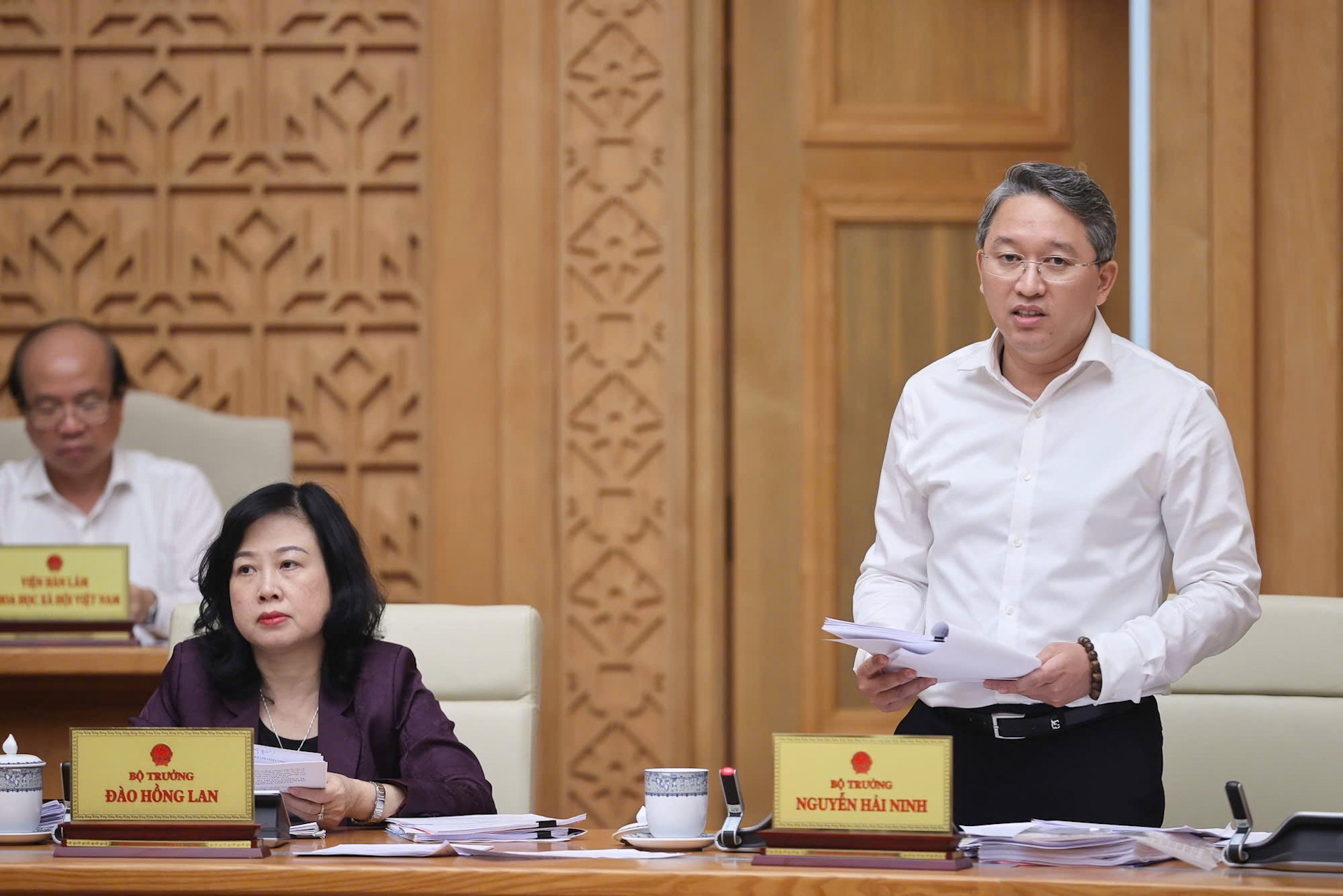 El ministro de Justicia, Nguyen Hai Ninh.