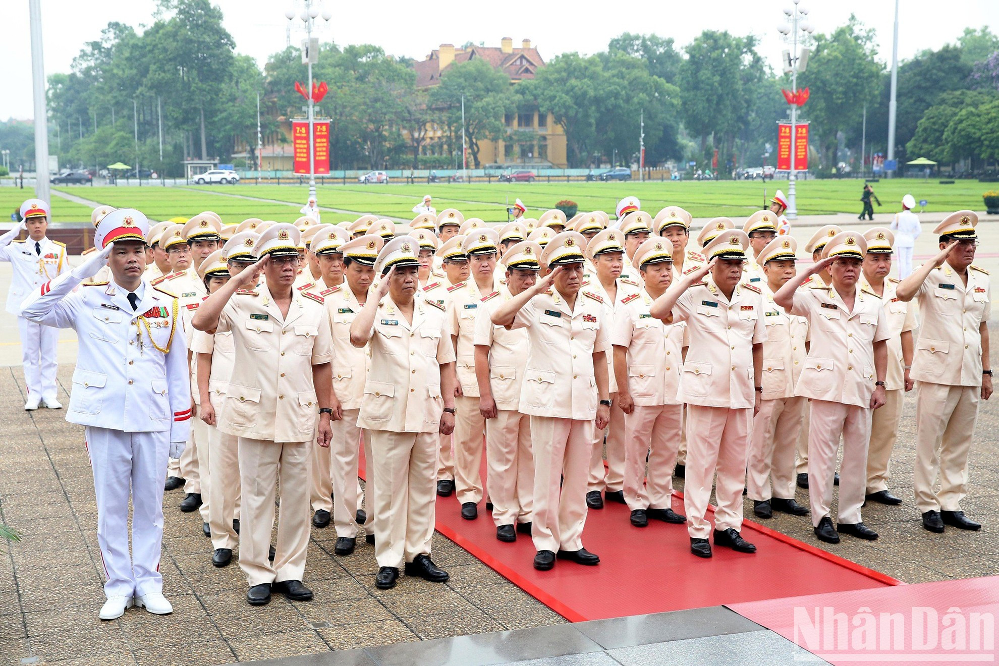 La delegación del Ministerio de Seguridad Pública.