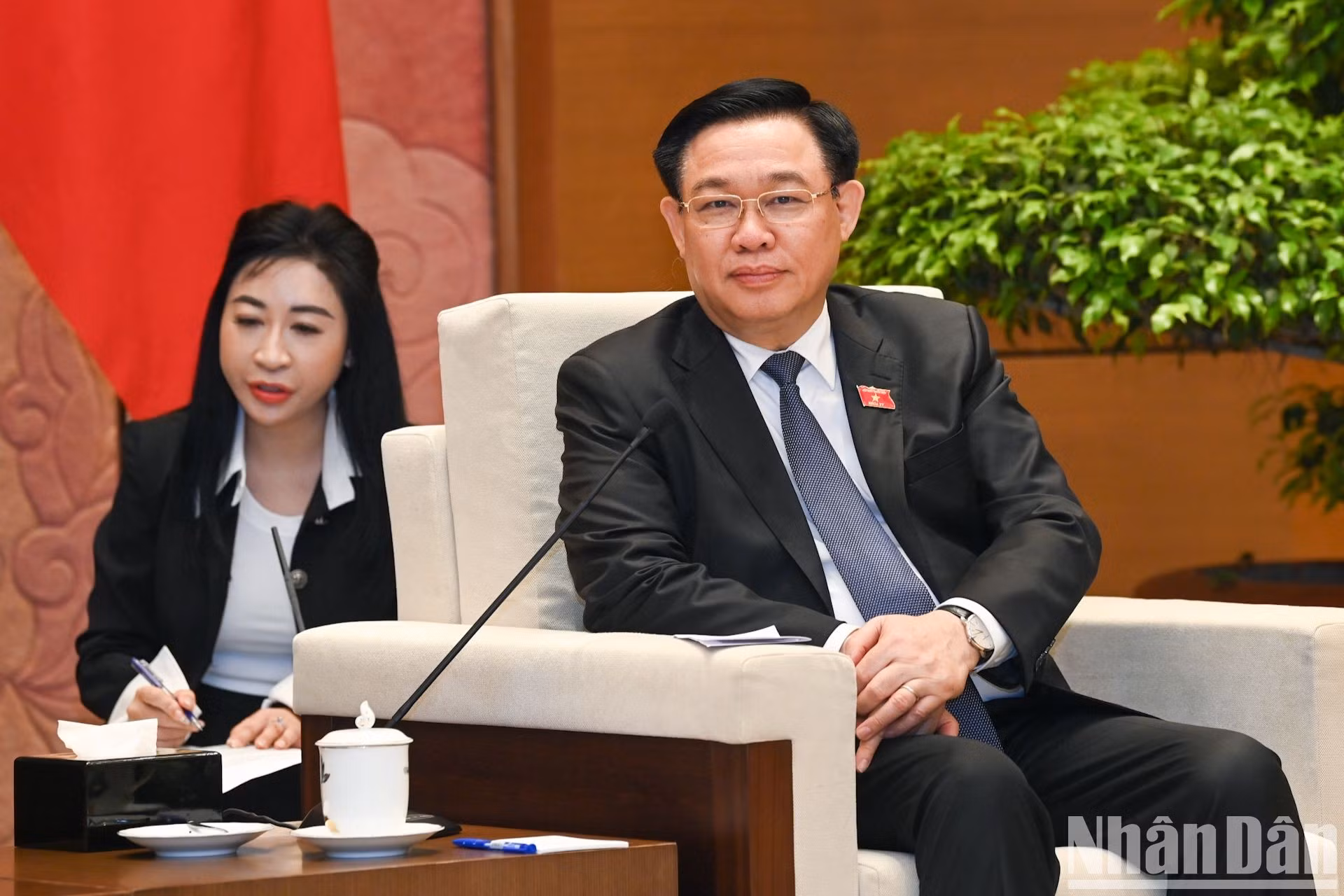 El presidente de la ANV, Vuong Dinh Hue. El presidente de la ANV, Vuong Dinh Hue.