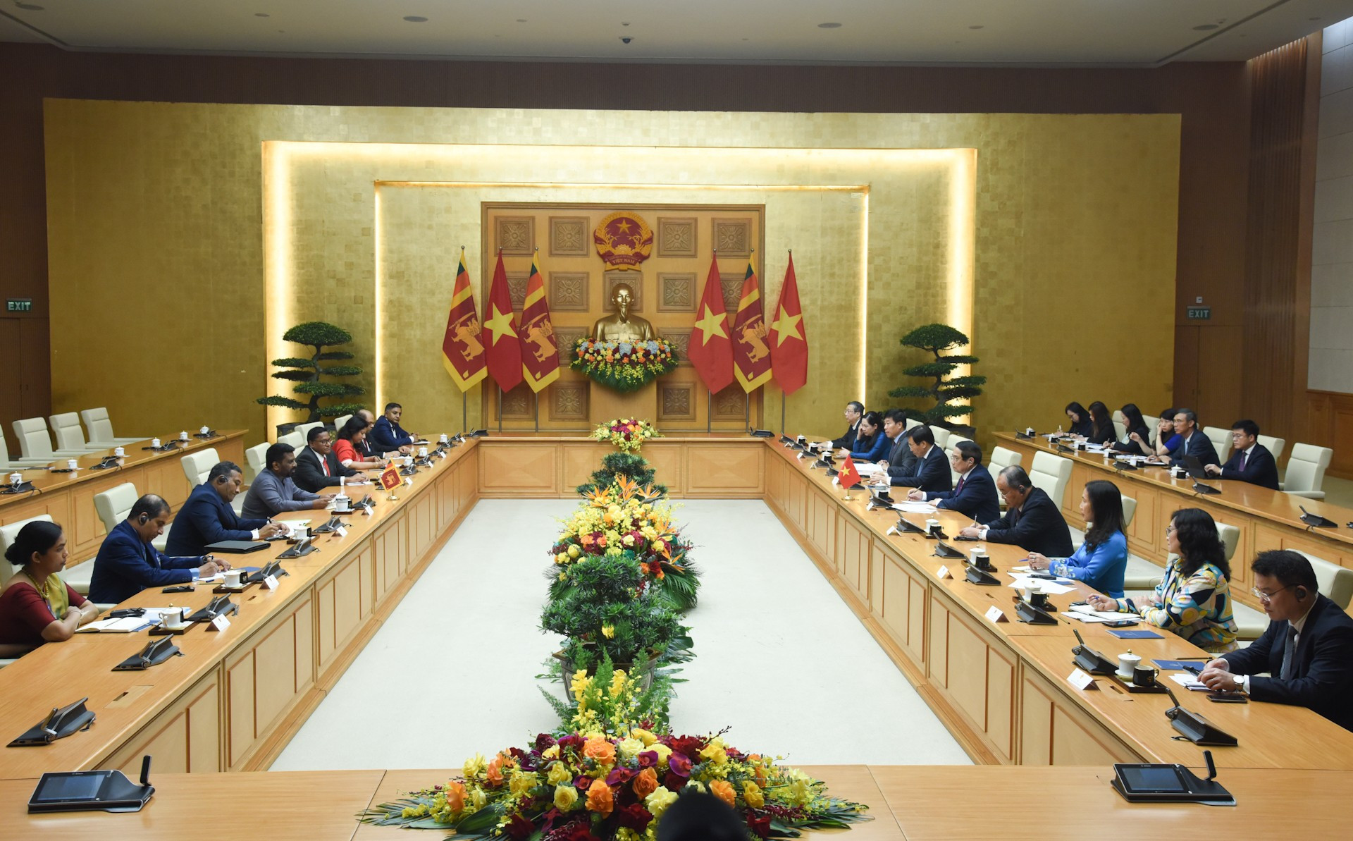 Panorama del encuentro.