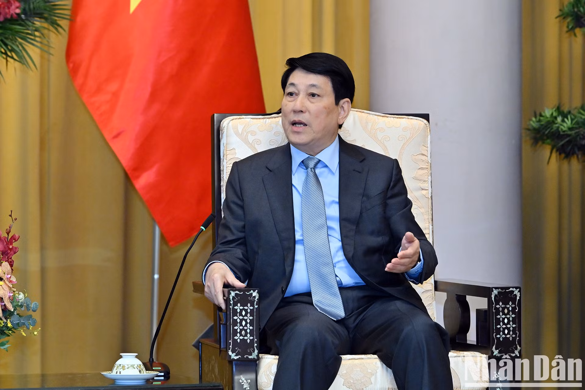 El presidente de Vietnam, Luong Cuong.