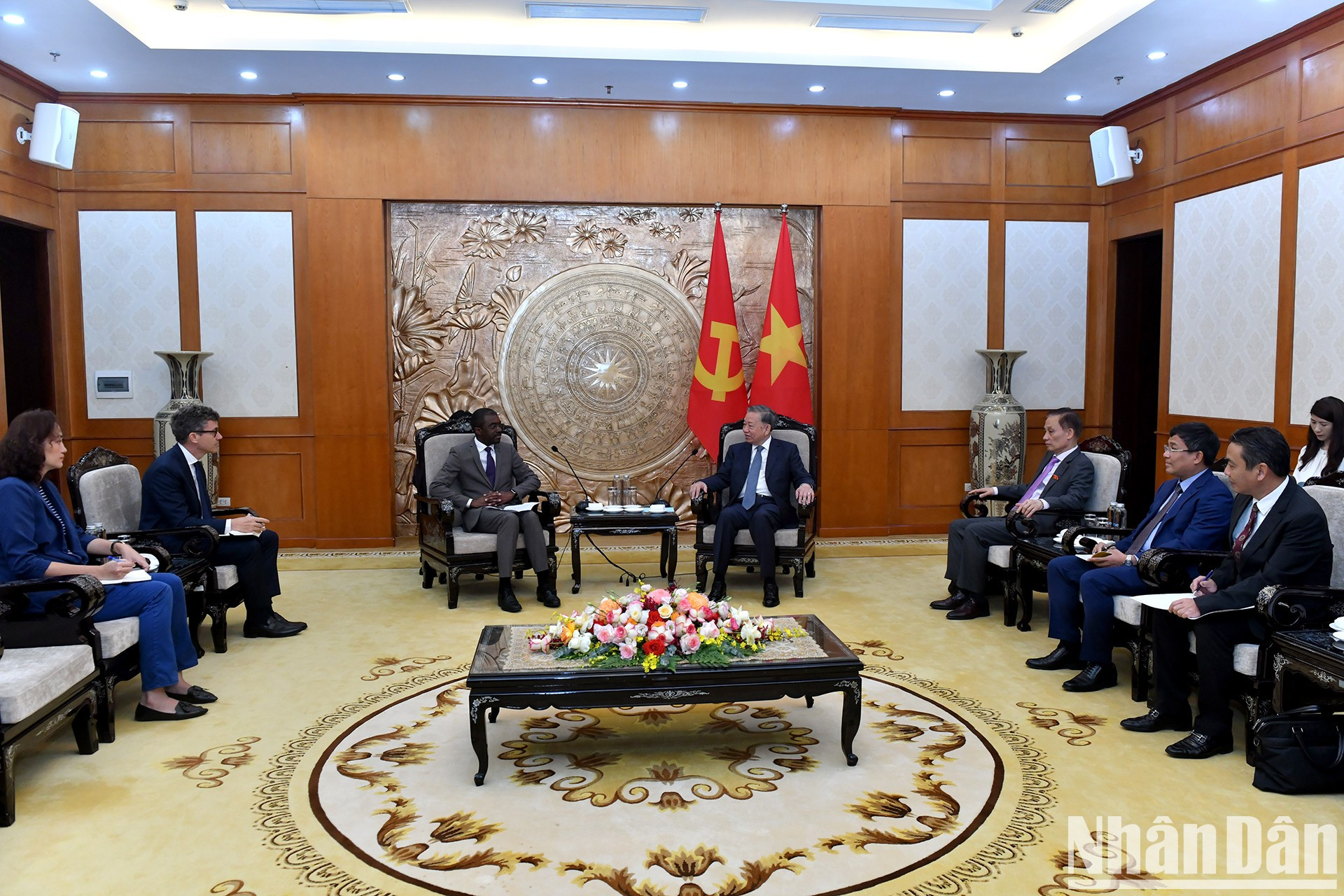 Vista del encuentro.