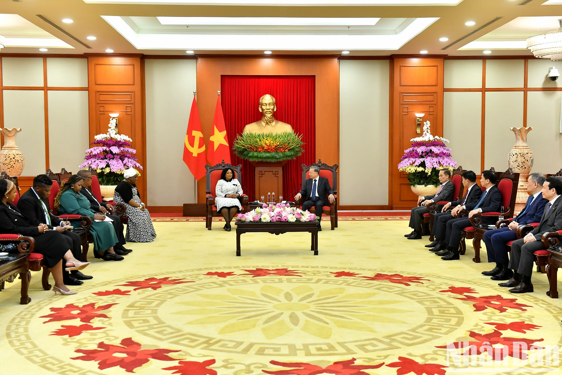 Vista del encuentro.