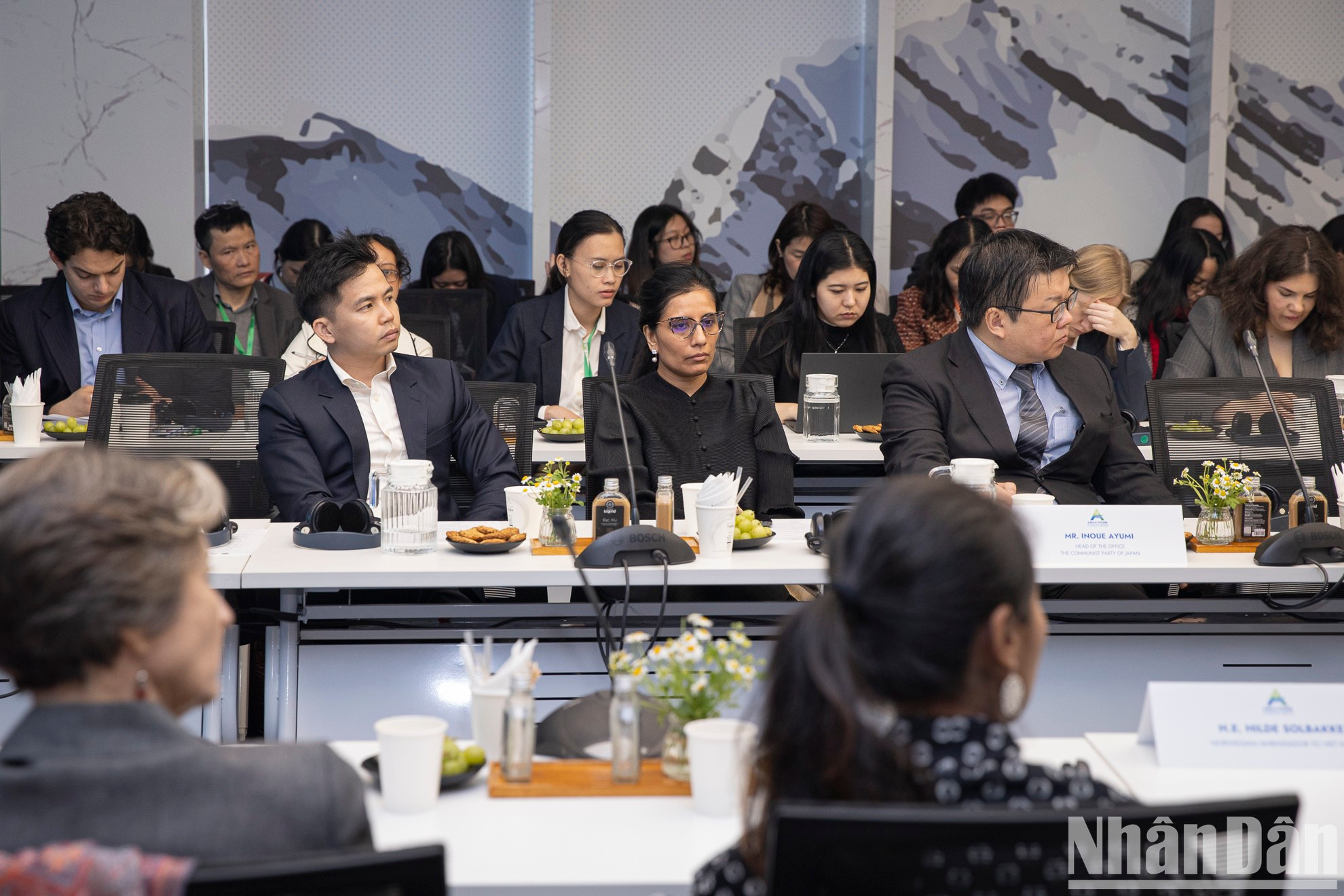 Asistentes al evento.