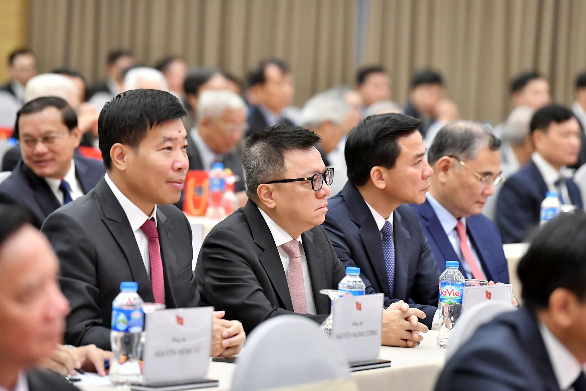 Los asistentes al evento.