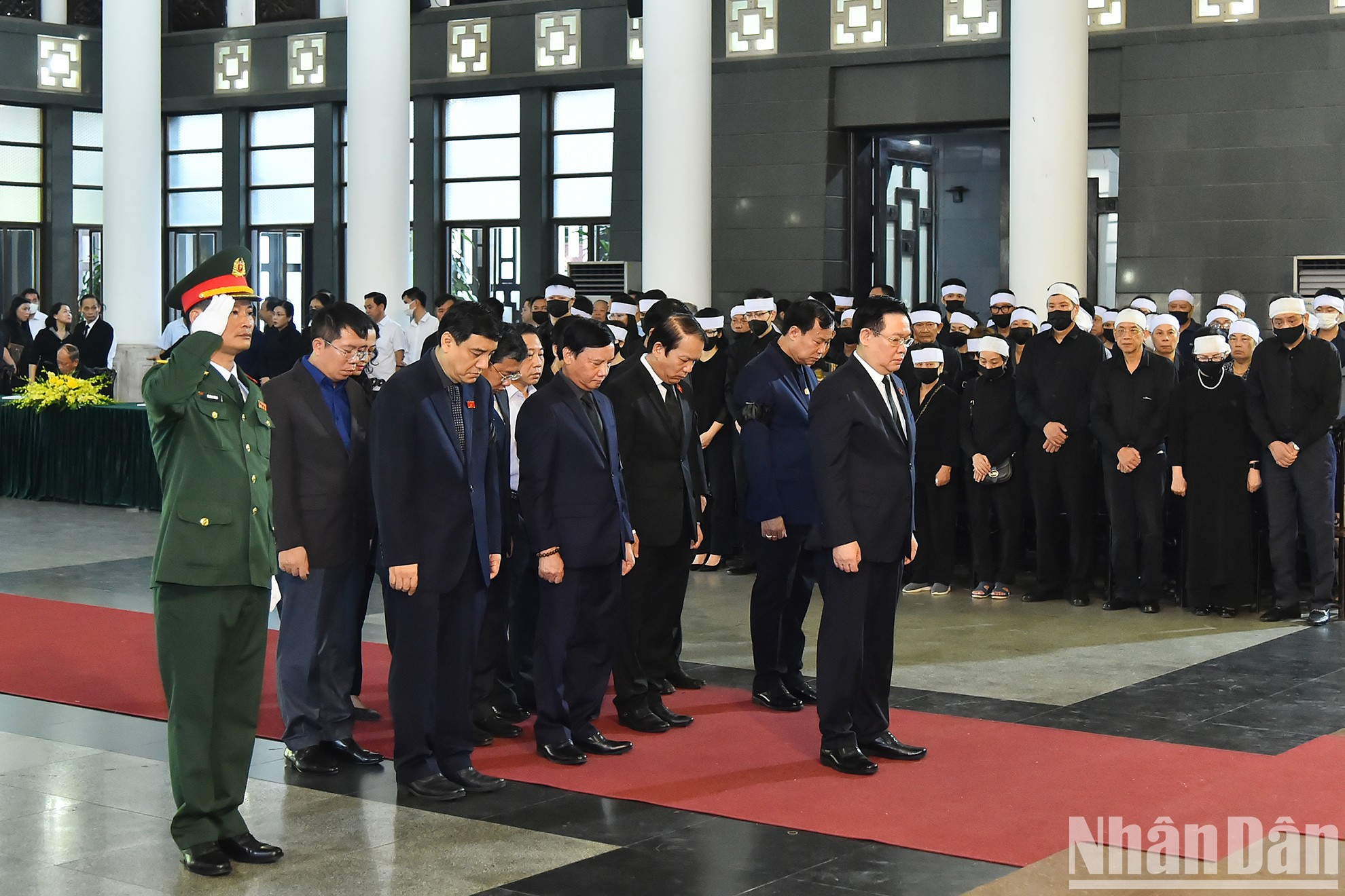 La delegación de la Asamblea Nacional de Vietnam, encabezada por el máximo legislador, Vuong Dinh Hue. La delegación de la Asamblea Nacional de Vietnam, encabezada por el máximo legislador, Vuong Dinh Hue.