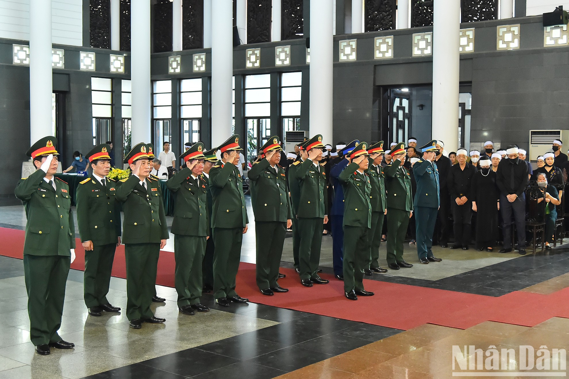 La delegación del Ministerio de Defensa. La delegación del Ministerio de Defensa.