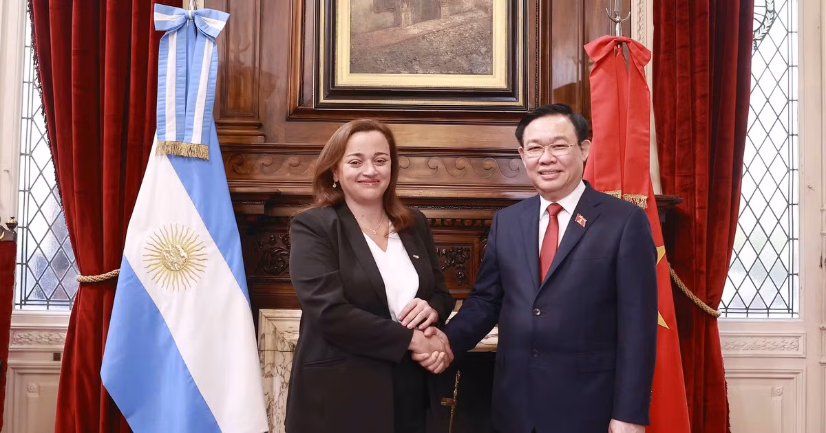 Presidente de Asamblea Nacional de Vietnam se reúne con su homóloga argentina