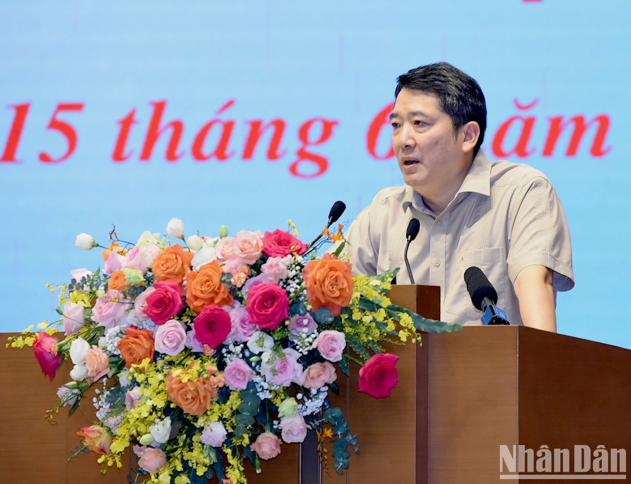 El viceministro de Finanzas Cao Anh Tuan.