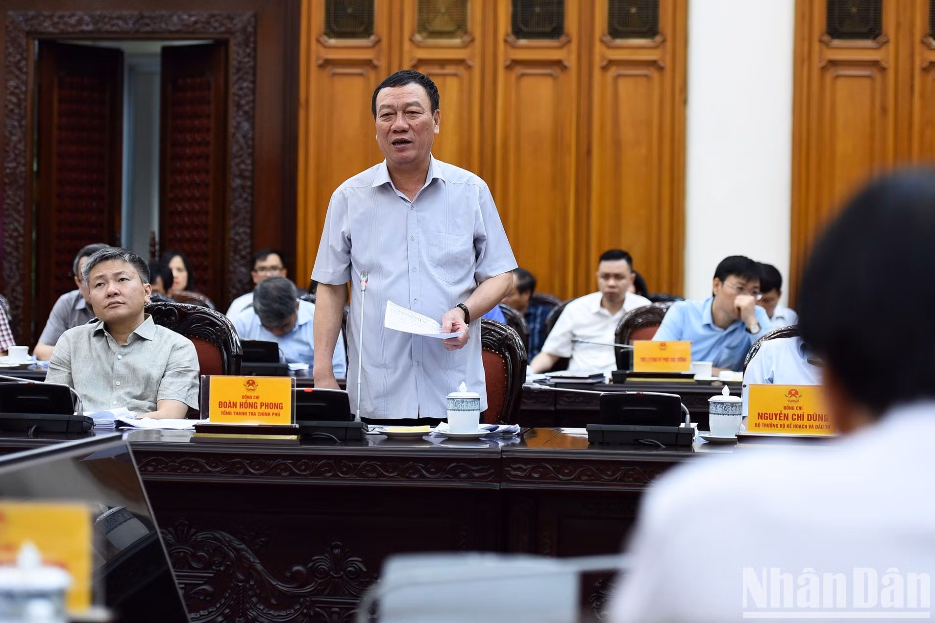 El inspector general del Gobierno de Vietnam, Doan Hong Phong.