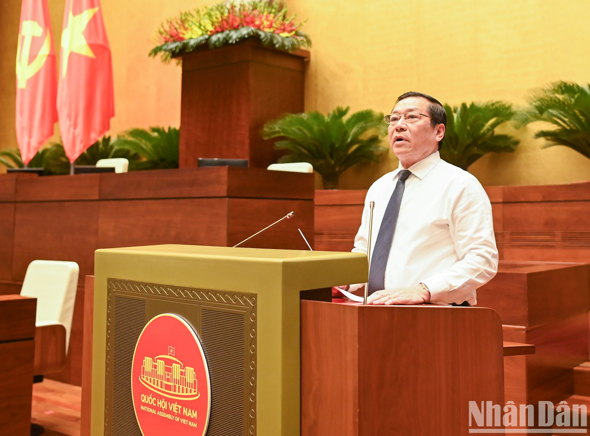 El subjefe permanente de la Comisión de Comunicación y Educación del Comité Central del Partido Comunista de Vietnam, Lai Xuan Mon. El subjefe permanente de la Comisión de Comunicación y Educación del Comité Central del Partido Comunista de Vietnam, Lai Xuan Mon.