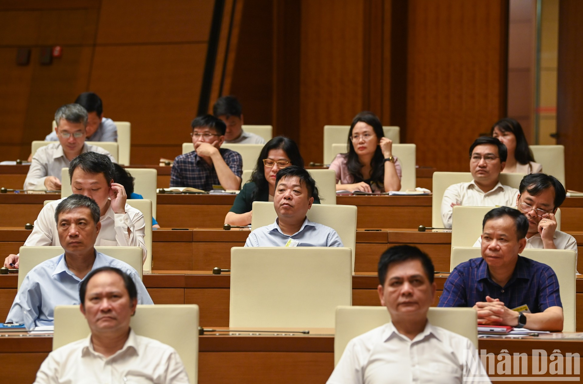Asistentes a la conferencia. Asistentes a la conferencia.