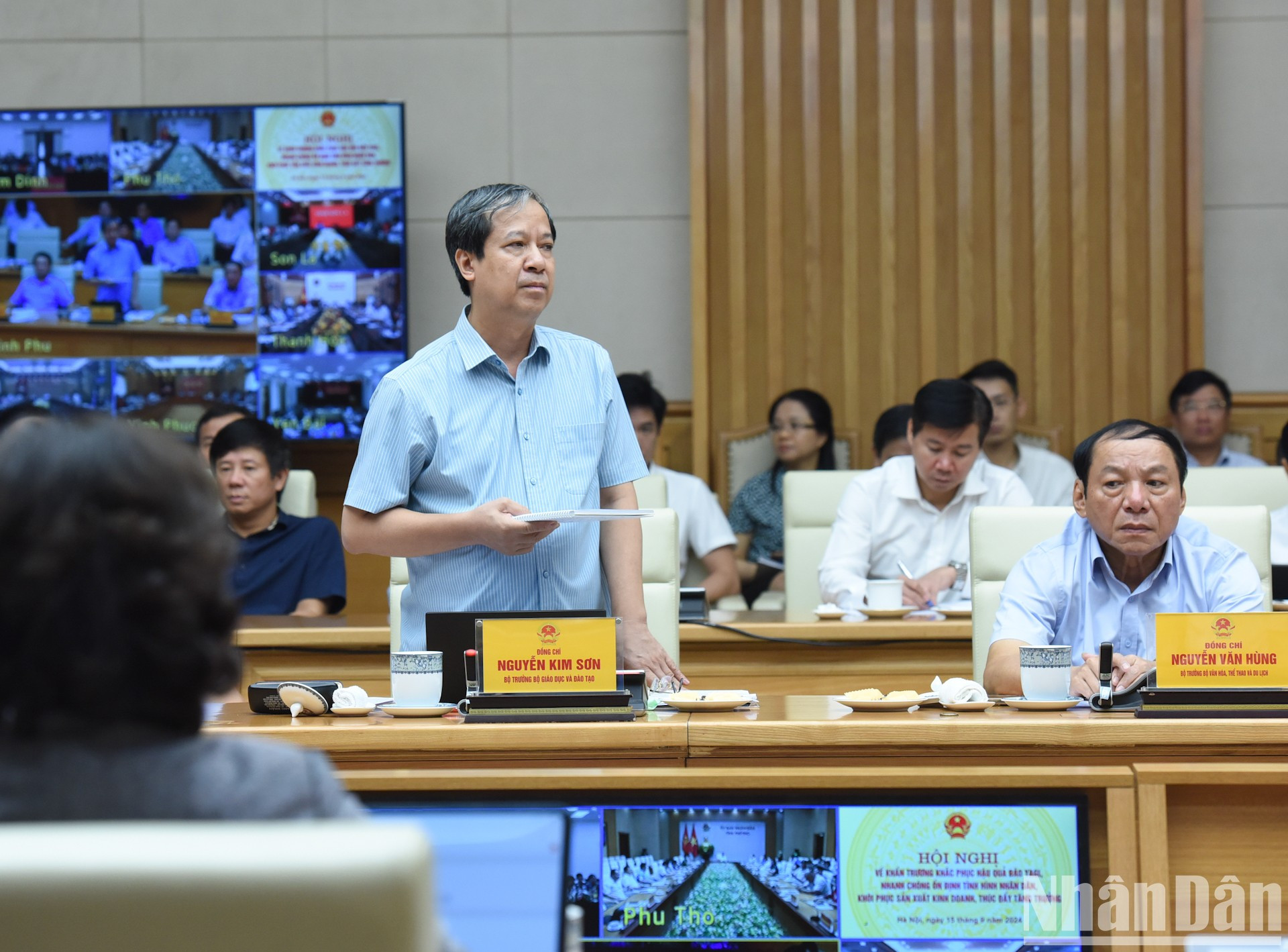 El ministro de Educación y Formación, Nguyen Kim Son. El ministro de Educación y Formación, Nguyen Kim Son.