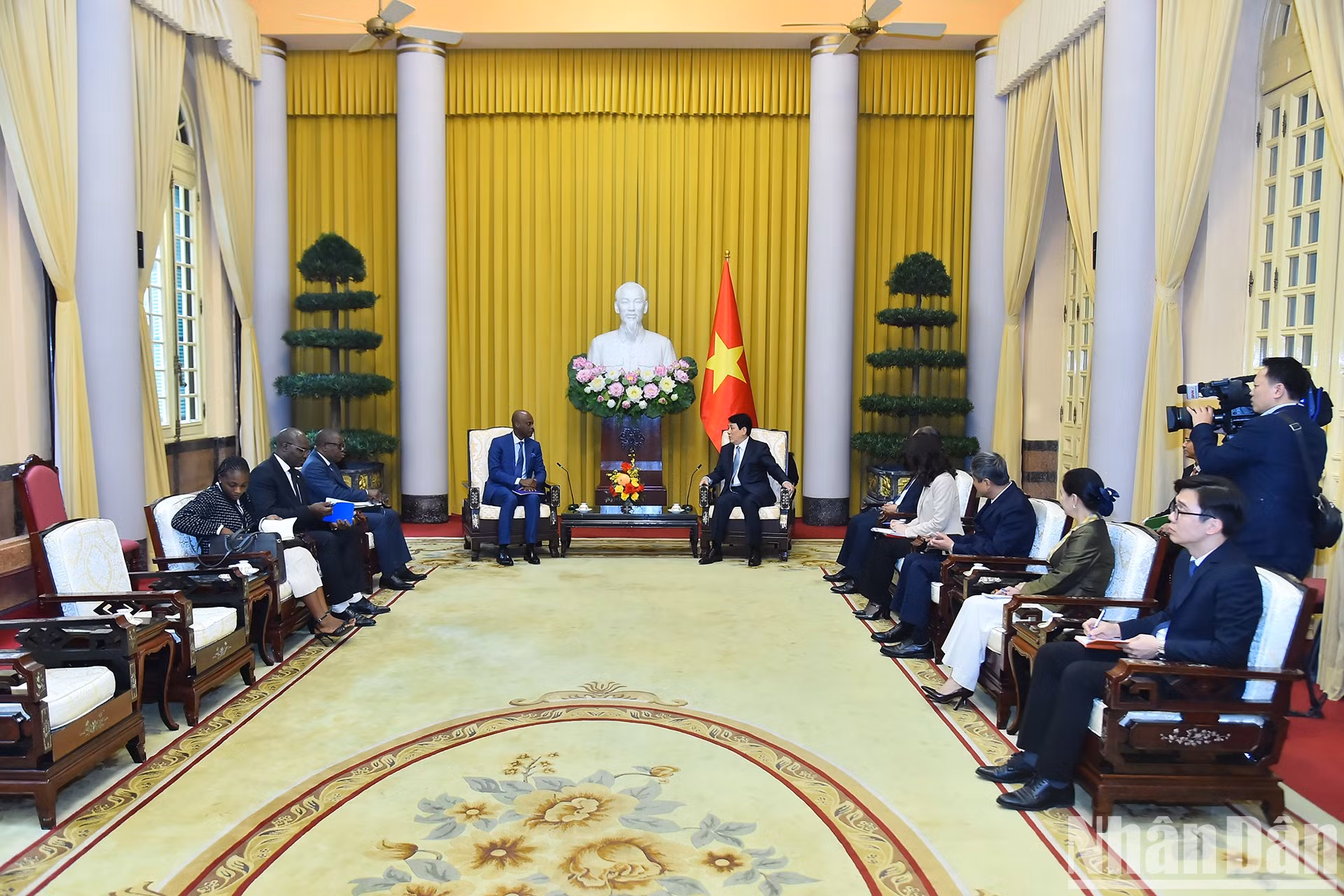 Vista del encuentro.