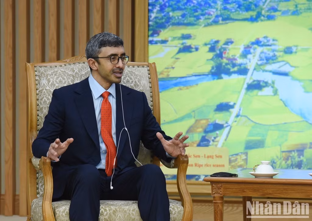 El ministro de Relaciones Exteriores de los Emiratos Árabes Unidos, Sheikh Abdullah bin Zayed Al Nahyan presenta su opinión.