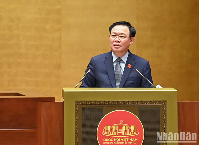 El presidente de la ANV, Vuong Dinh Hue.