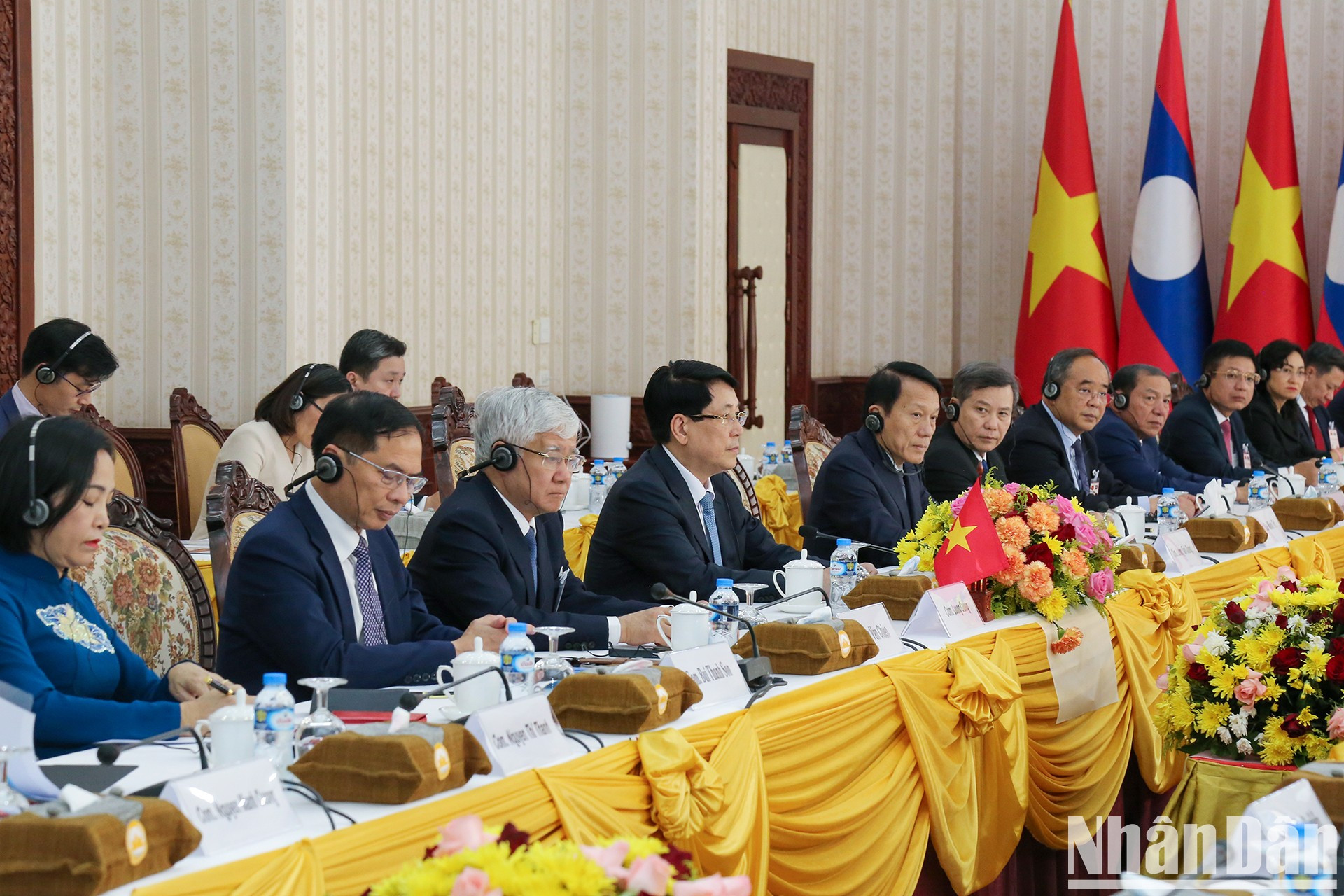 El presidente de Vietnam, Luong Cuong, y la delegación de alto nivel del país indochino. El presidente de Vietnam, Luong Cuong, y la delegación de alto nivel del país indochino.